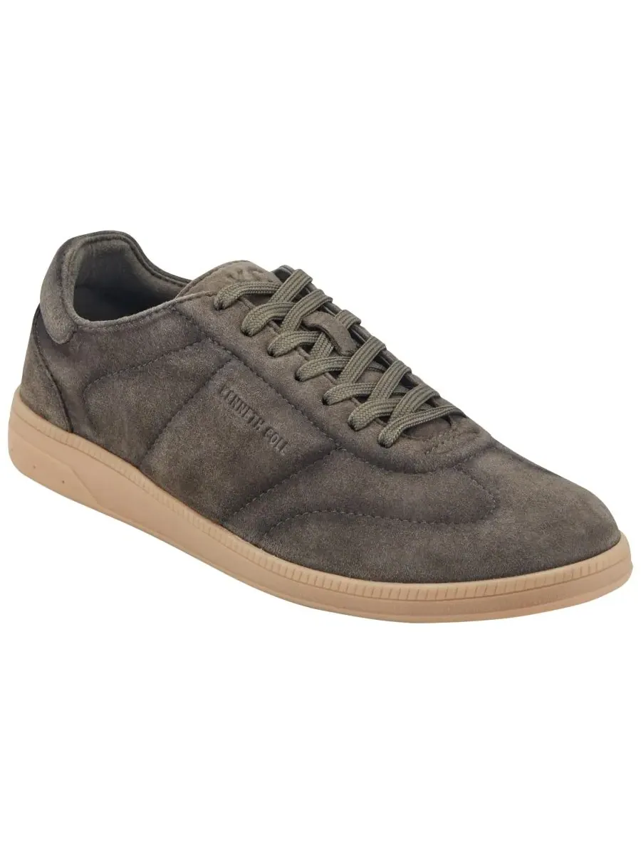 Мужские кроссовки Mercer Dress Casual на шнуровке Kenneth Cole New York, Washed Army Suede — изображение 1 из 5