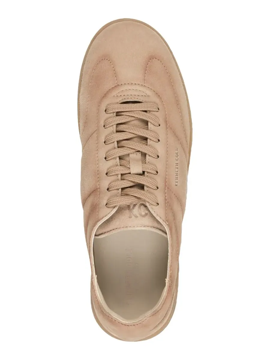Мужские кроссовки Mercer Dress Casual на шнуровке Kenneth Cole New York, Washed Camel Suede — изображение 4 из 5