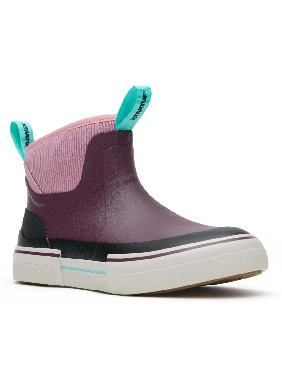 Женские ботинки-челси Ankle Deck Boot OOTO XTRATUF, Fig Lilac — изображение 1 из 7