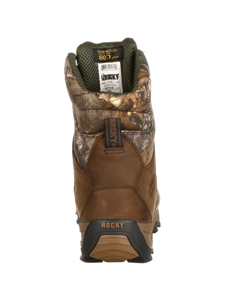 Охотничьи ботинки с мембраной, 800 г утеплителя 3M Thinsulate, Realtree Xtra ROCKY, Realtree Xtra — изображение 5 из 7
