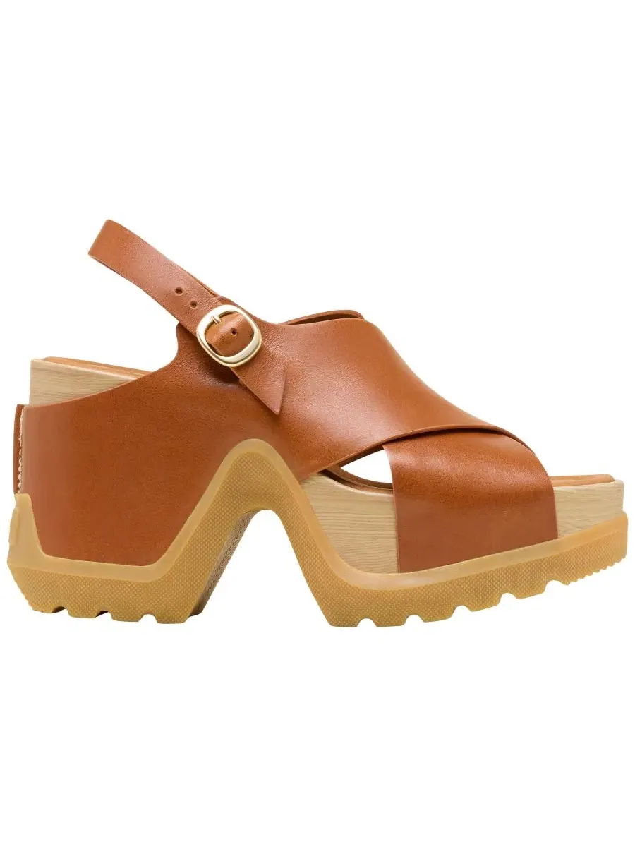 Женские сандалии на каблуке Roam'N Rise Sorel, Iced Tea/Gum — изображение 2 из 10