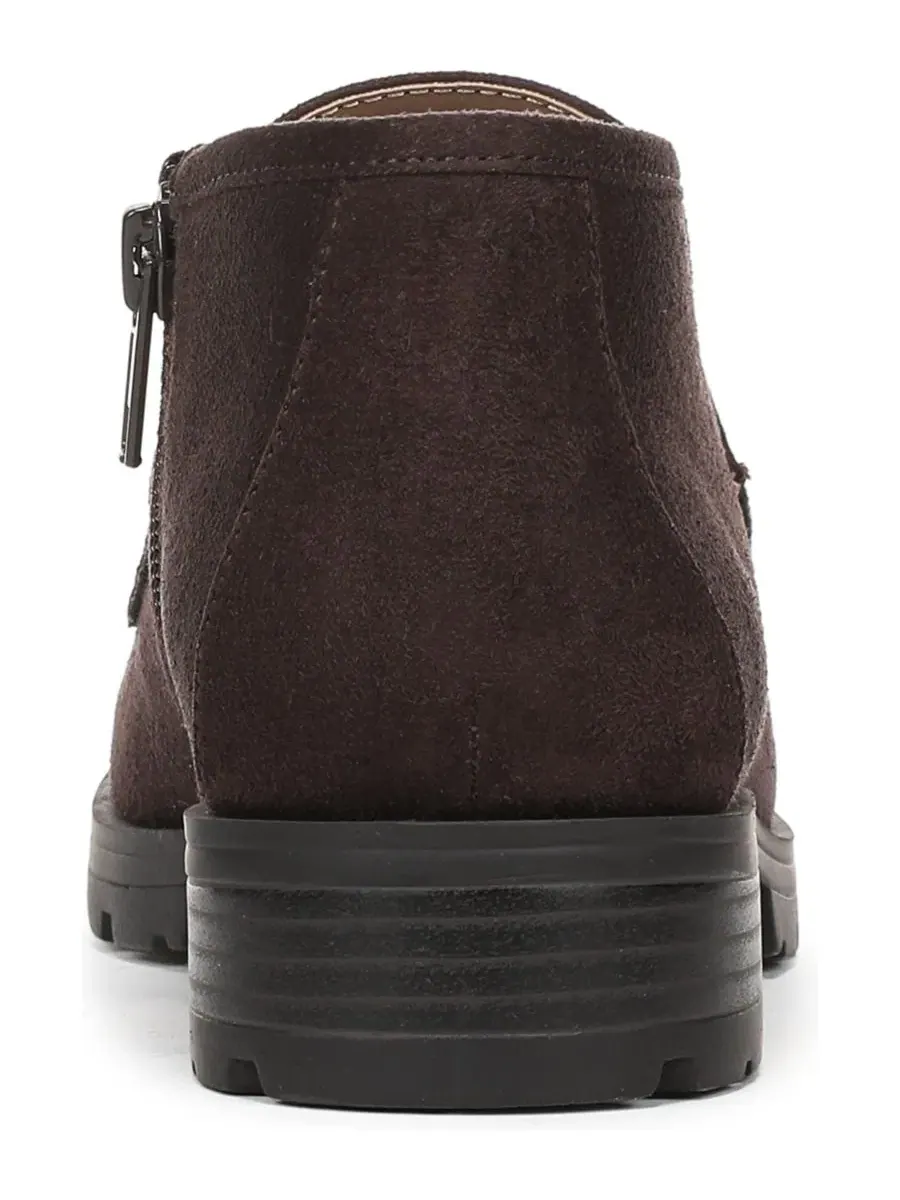 Ботинки-лодаферы женские на каблуке, модель Leila Chukka LifeStride, Dark Chocolate Microsuede — изображение 3 из 5