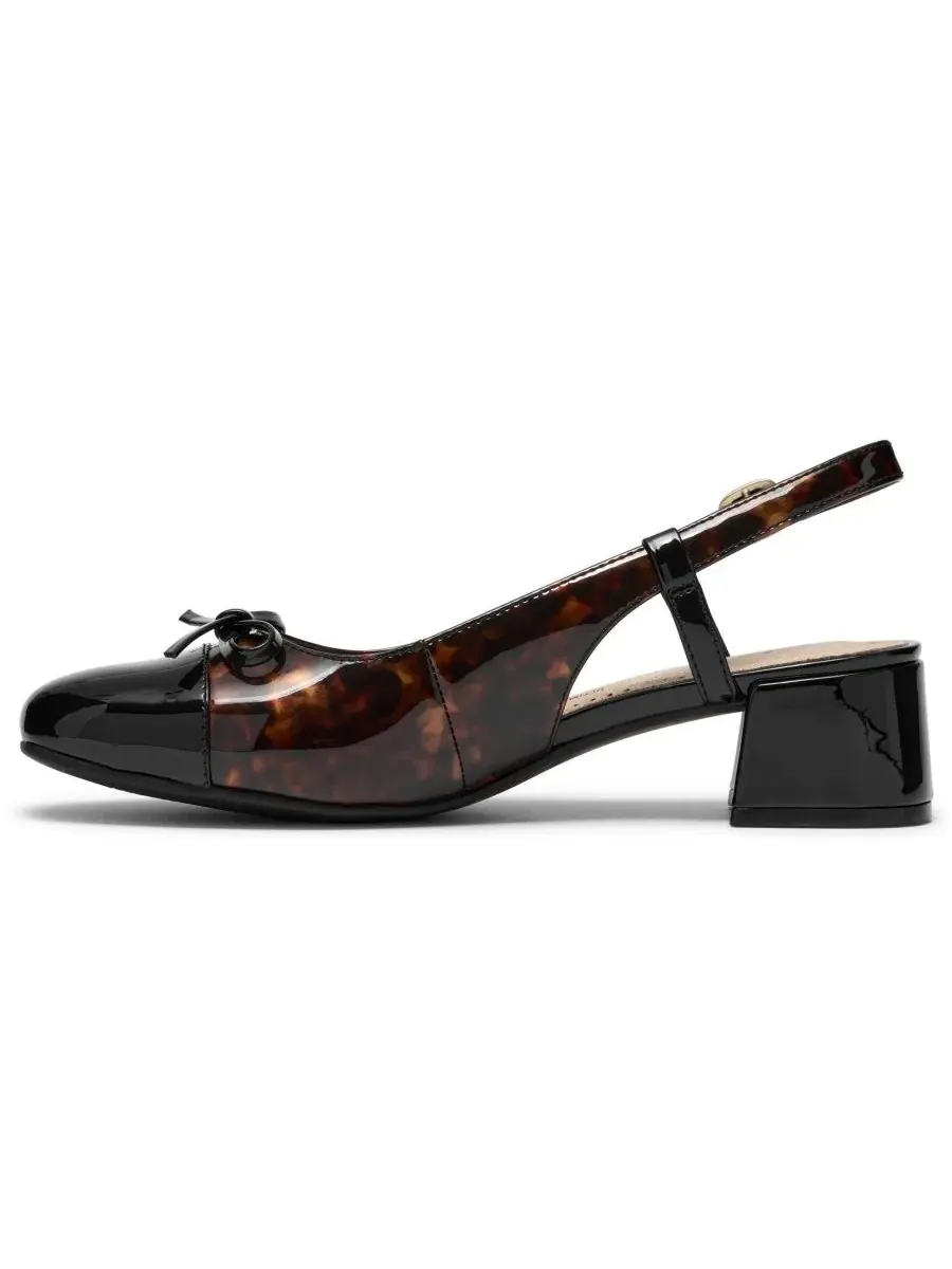 Туфли-лодочки с пряжкой Iridessa Clarks, Tortoise Shell Leather — изображение 6 из 6