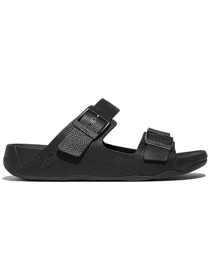 Мужские слайды Gogh Moc с пряжкой из состаренной кожи FitFlop — изображение 2 из 5