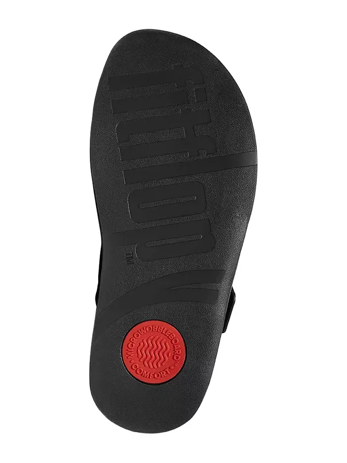 Мужские слайды Gogh Moc с пряжкой из состаренной кожи FitFlop — изображение 5 из 5