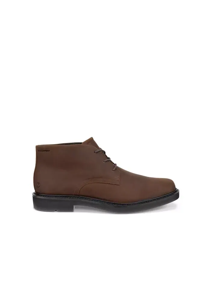 Ботинки мужские Ecco London Chukka, водонепроницаемые, из нубука — изображение 2 из 6