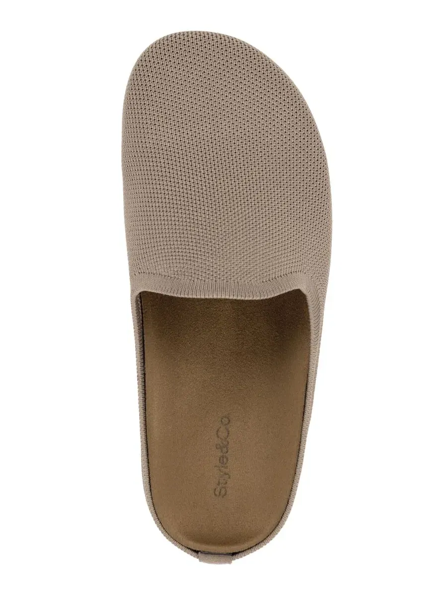 Женские мюли из трикотажа с круглым мысом, модель Ednaa Knit Style & Co, Mountain Trail — изображение 4 из 5