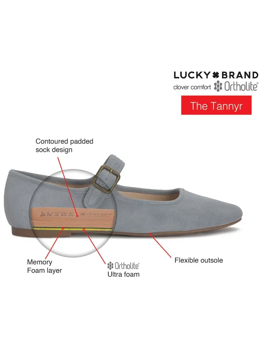 Женские балетки Tannyr Mary Jane Lucky Brand — изображение 6 из 6