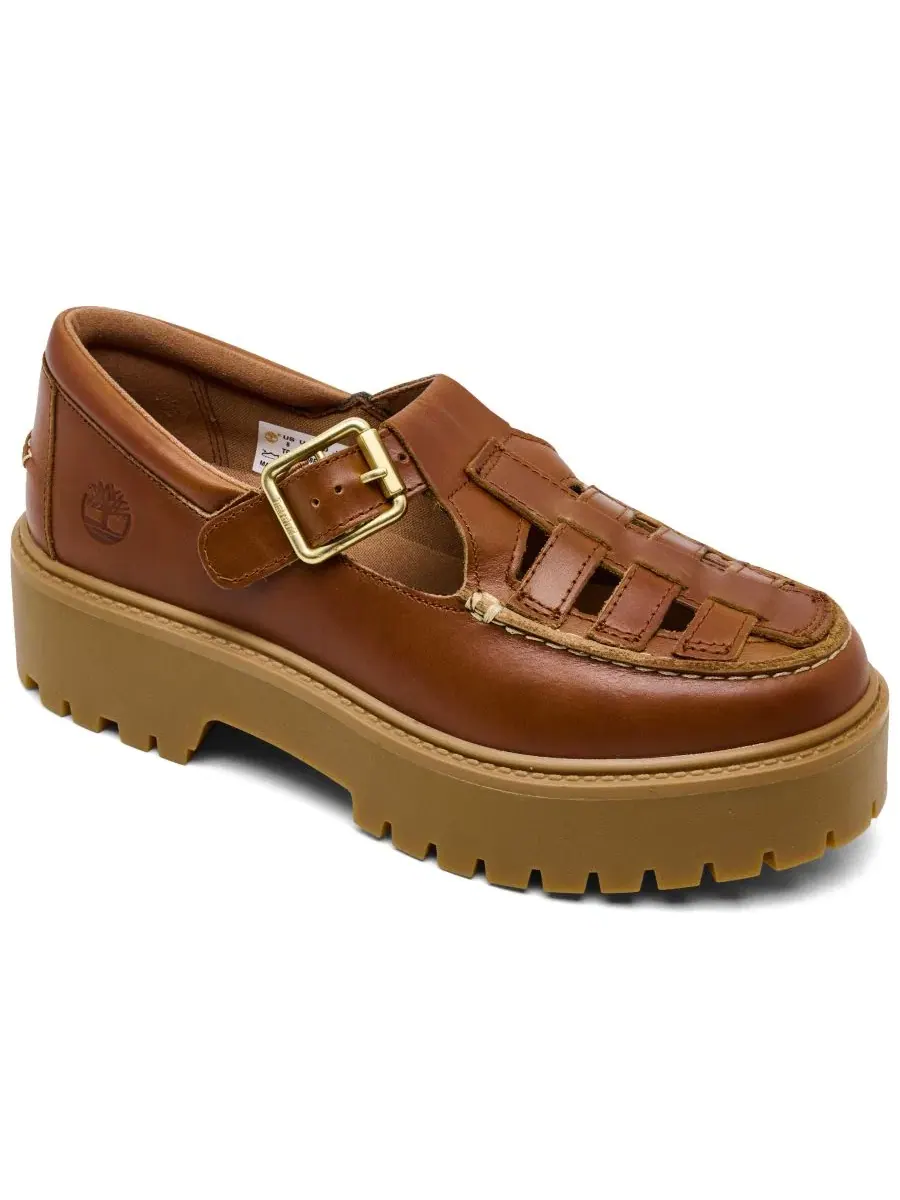 Женские туфли Мэри Джейн на платформе Stone Street Timberland, Rust Full Grain