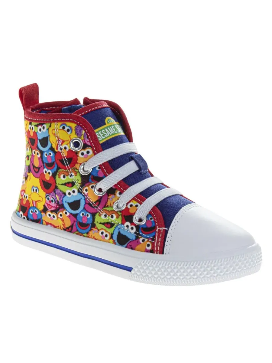 Кеды высокие с принтом All Your Friends Sesame Street, Open Miscellaneous — изображение 1 из 9