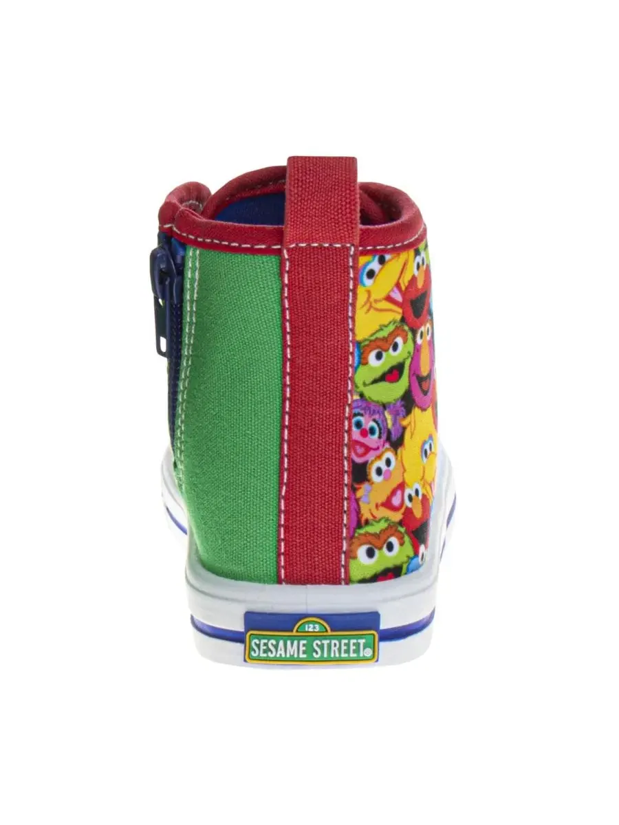 Кеды высокие с принтом All Your Friends Sesame Street, Open Miscellaneous — изображение 3 из 9