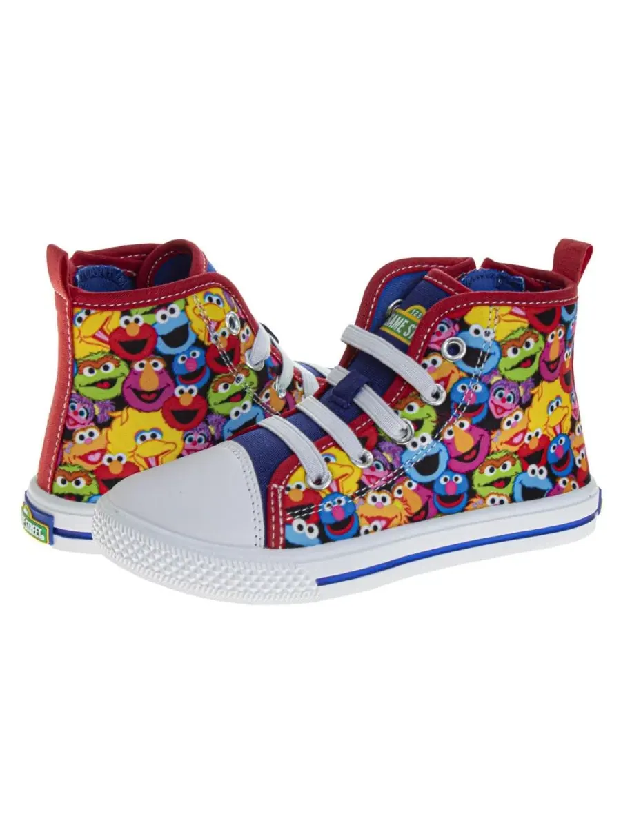 Кеды высокие с принтом All Your Friends Sesame Street, Open Miscellaneous — изображение 9 из 9