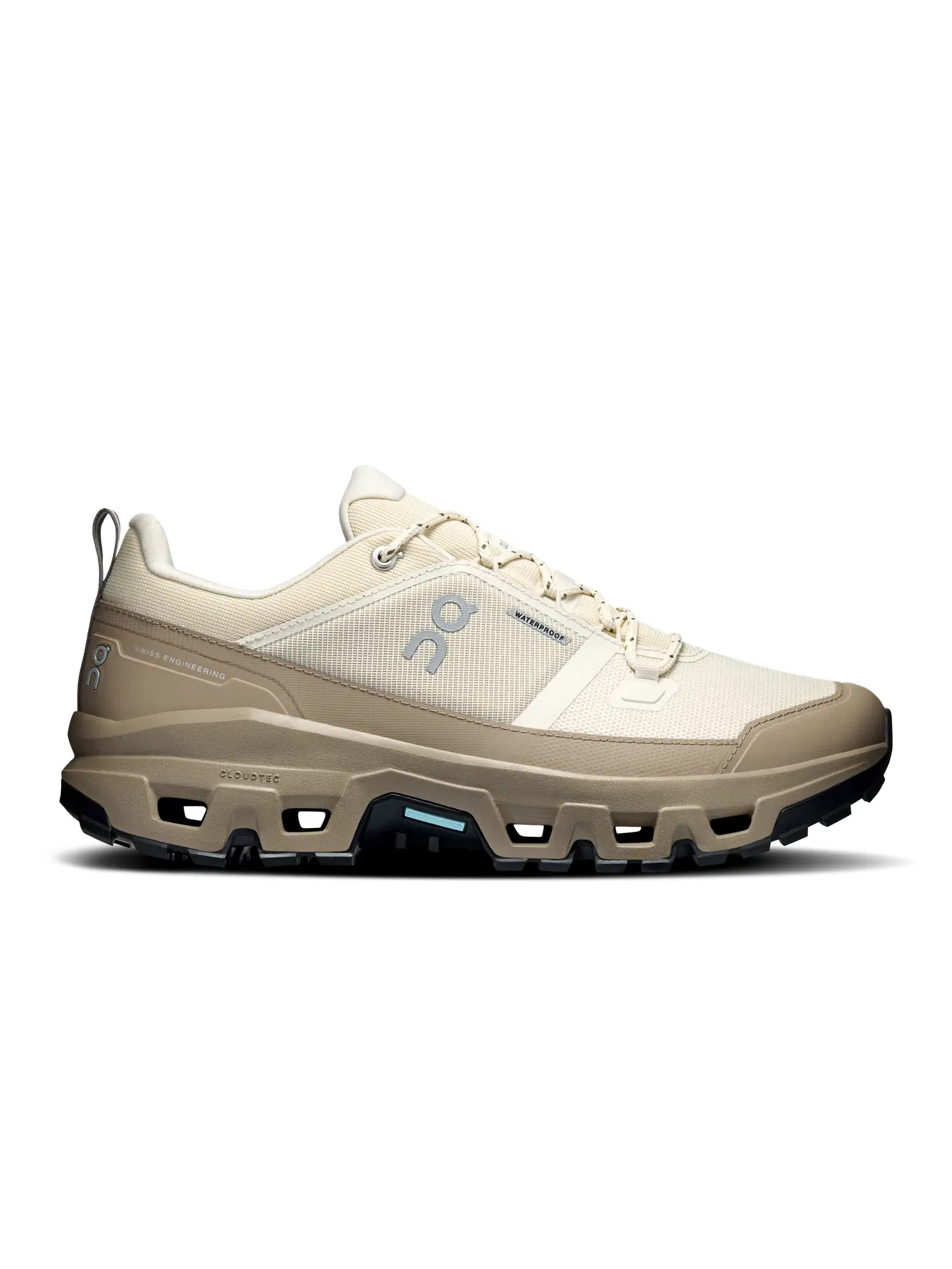 Мужские треккинговые ботинки водонепроницаемые Cloudrock Low Waterproof On, Grain/Soba