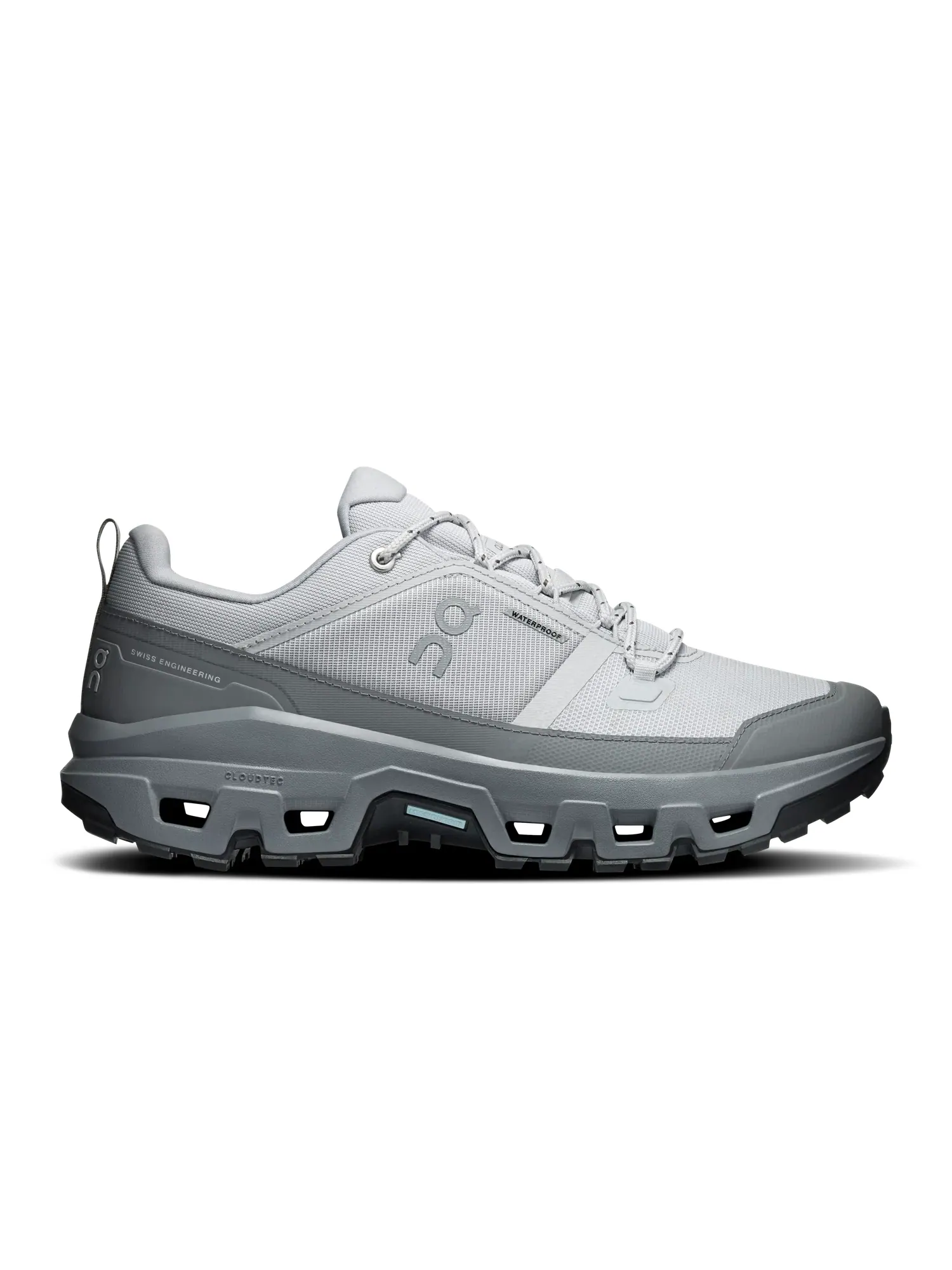 Мужские треккинговые кроссовки водонепроницаемые Cloudrock Low Waterproof On — изображение 1 из 6, серый