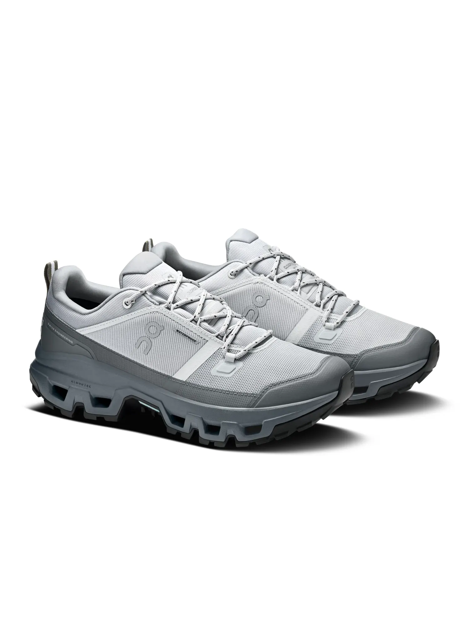Мужские треккинговые кроссовки водонепроницаемые Cloudrock Low Waterproof On — изображение 6 из 6, серый