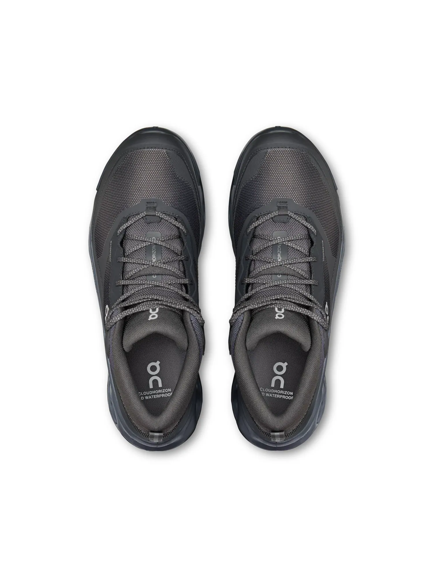 Мужские треккинговые кроссовки водонепроницаемые Cloudhorizon 2 Mid Waterproof On, Eclipse Rock — изображение 2 из 6, серый
