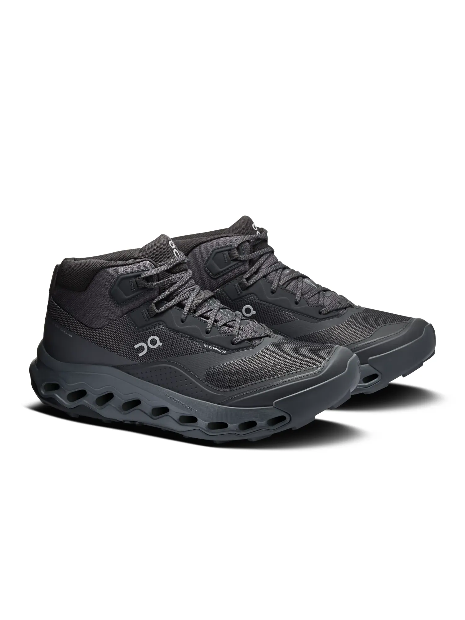 Мужские треккинговые кроссовки водонепроницаемые Cloudhorizon 2 Mid Waterproof On, Eclipse Rock — изображение 6 из 6, серый