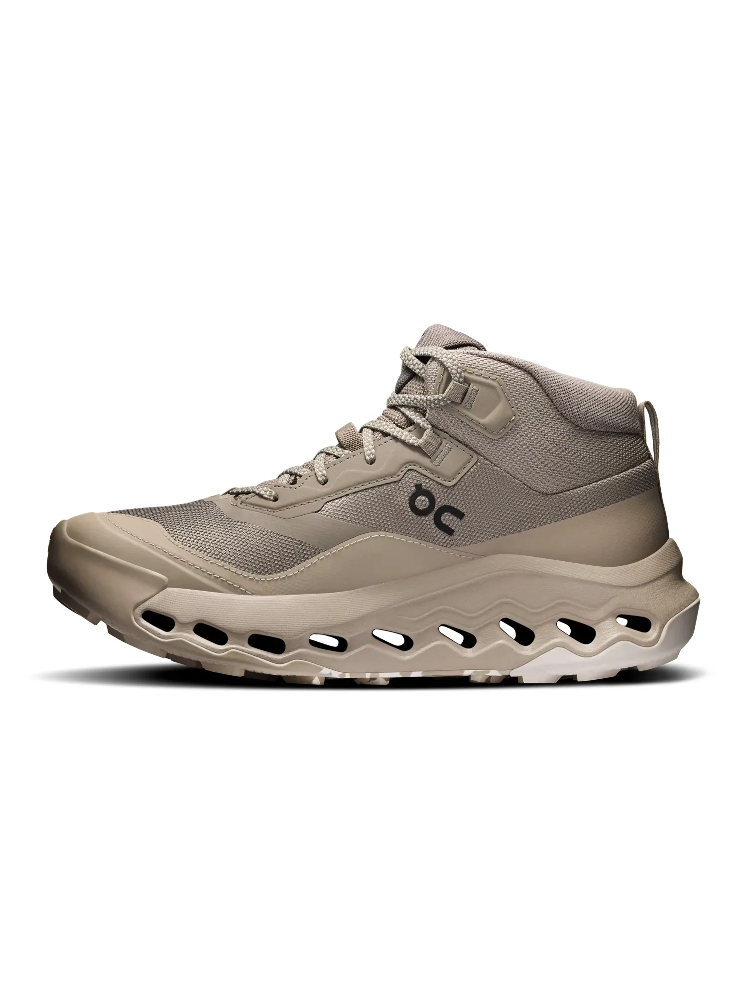 Женские треккинговые кроссовки водонепроницаемые Cloudhorizon 2 Mid Waterproof On, Cinder Desert — изображение 4 из 6