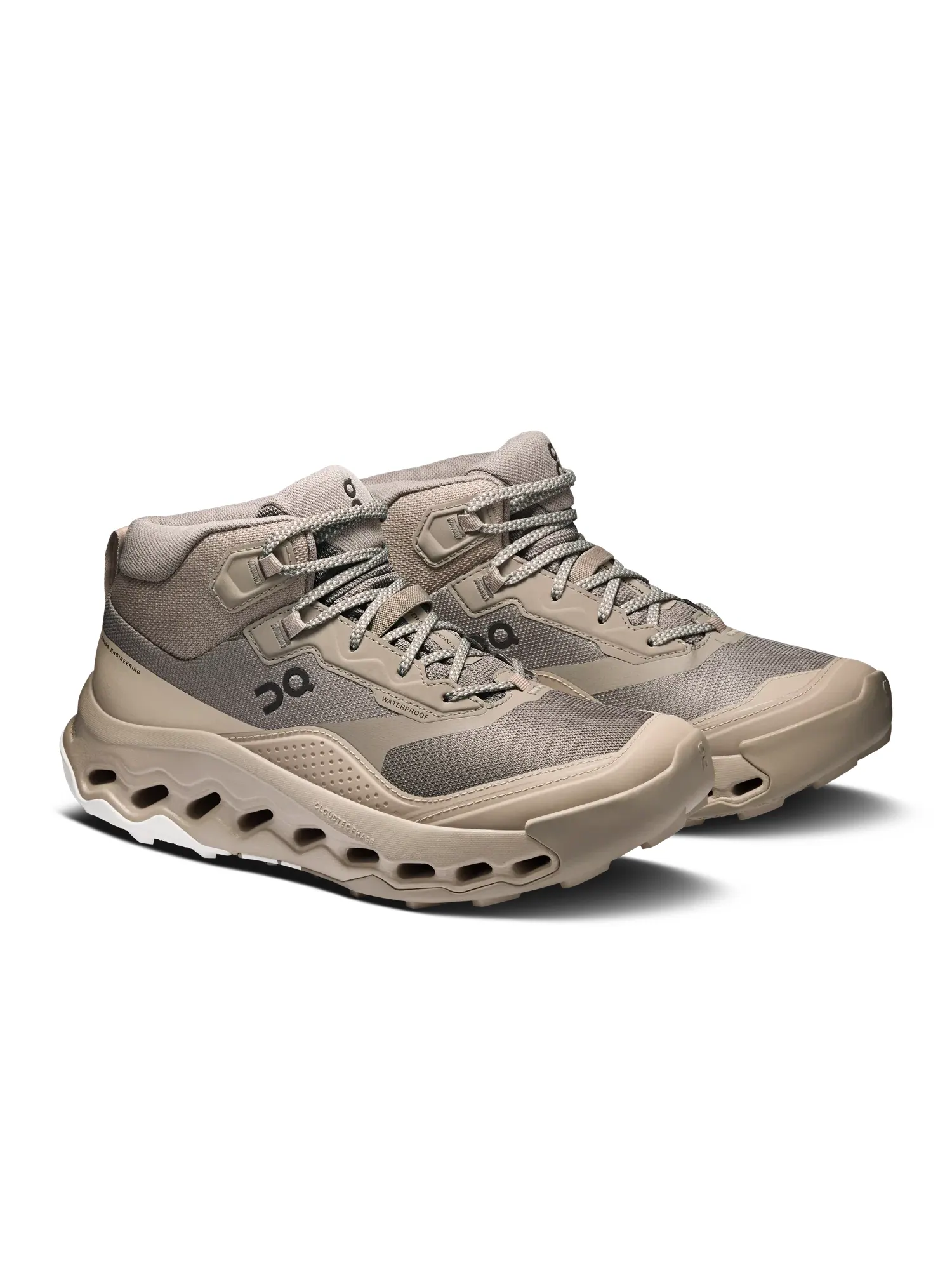 Женские треккинговые кроссовки водонепроницаемые Cloudhorizon 2 Mid Waterproof On, Cinder Desert — изображение 6 из 6
