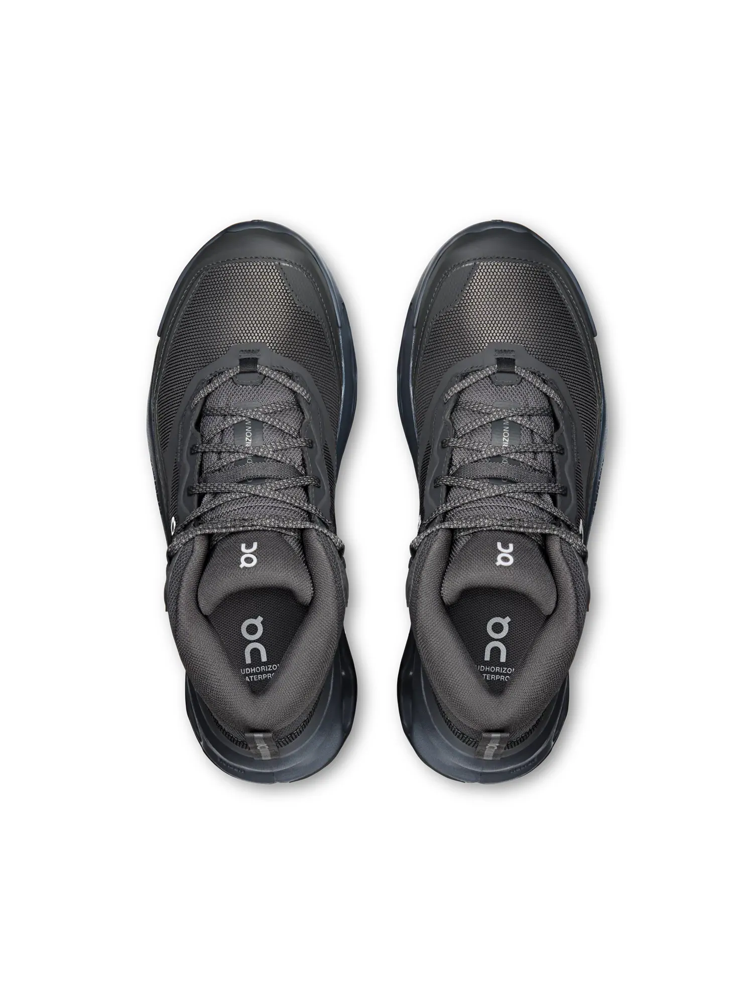 Женские треккинговые кроссовки водонепроницаемые Cloudhorizon 2 Mid Waterproof On, Eclipse Rock — изображение 2 из 6, серый
