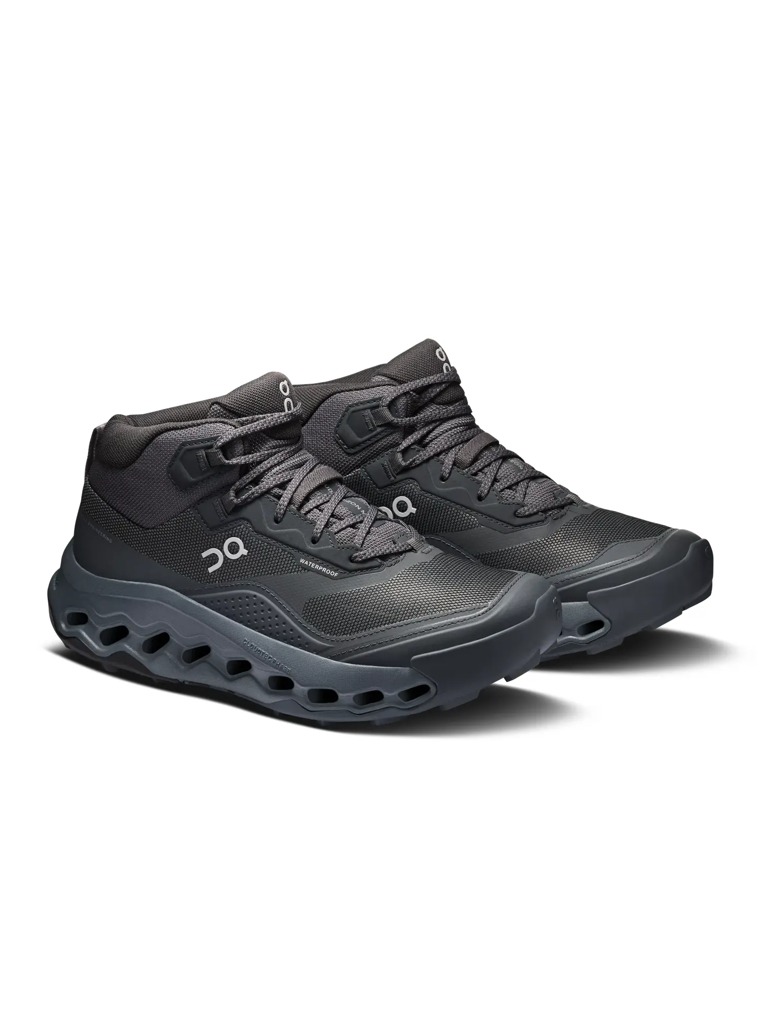 Женские треккинговые кроссовки водонепроницаемые Cloudhorizon 2 Mid Waterproof On, Eclipse Rock — изображение 6 из 6, серый