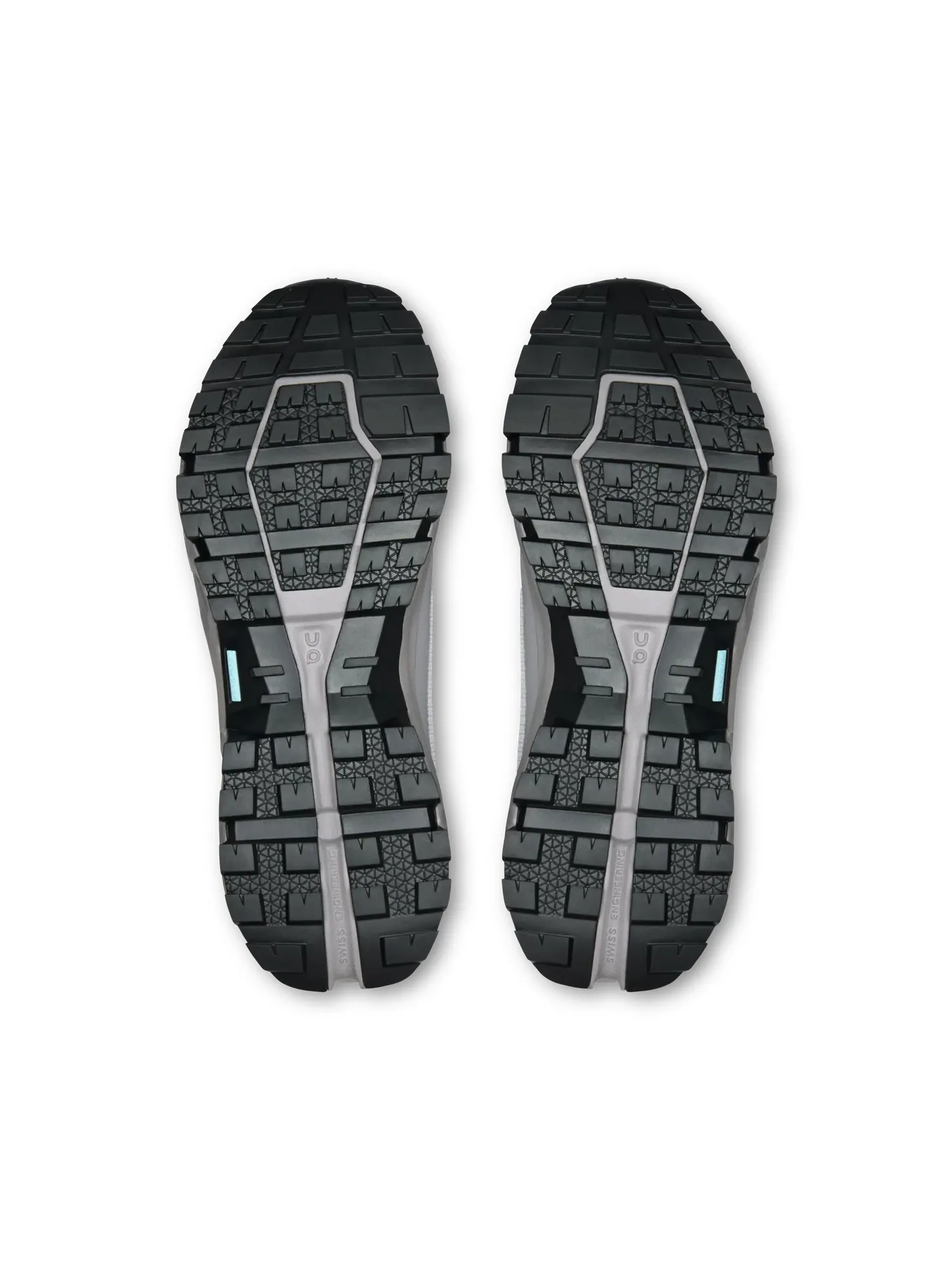 Женские треккинговые кроссовки водонепроницаемые Cloudrock Low Waterproof On, Glacier/Ore — изображение 3 из 6, серо-голубой