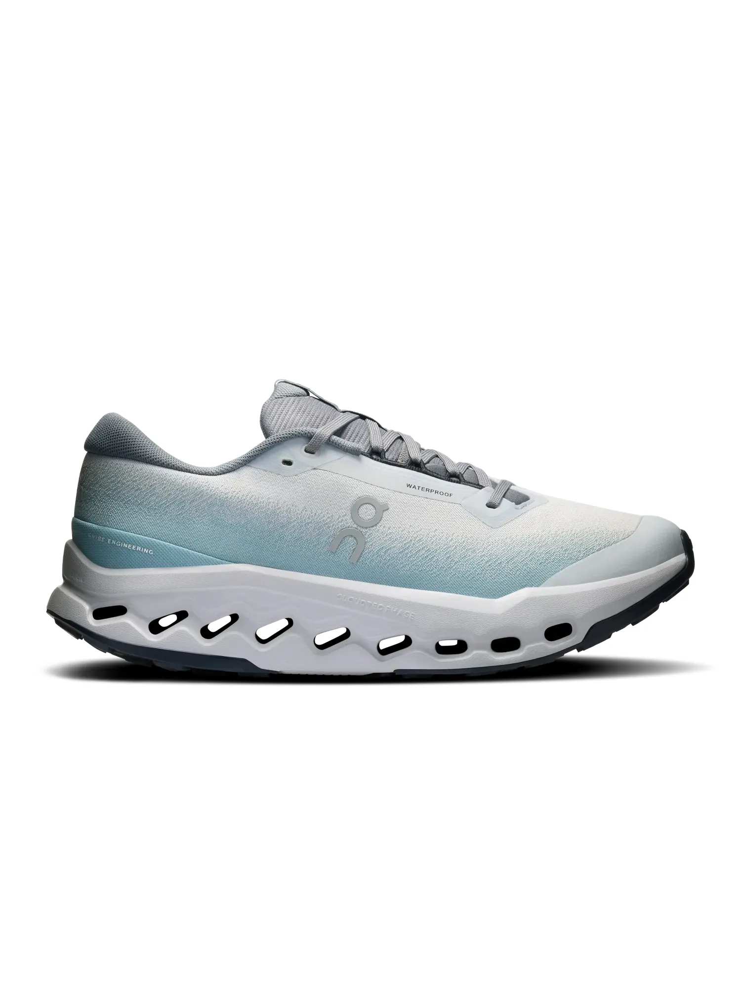 Мужские кроссовки для трейлраннинга водостойкие Cloudsurfer Trail 2 Waterproof On, Glacier Tide — изображение 1 из 6