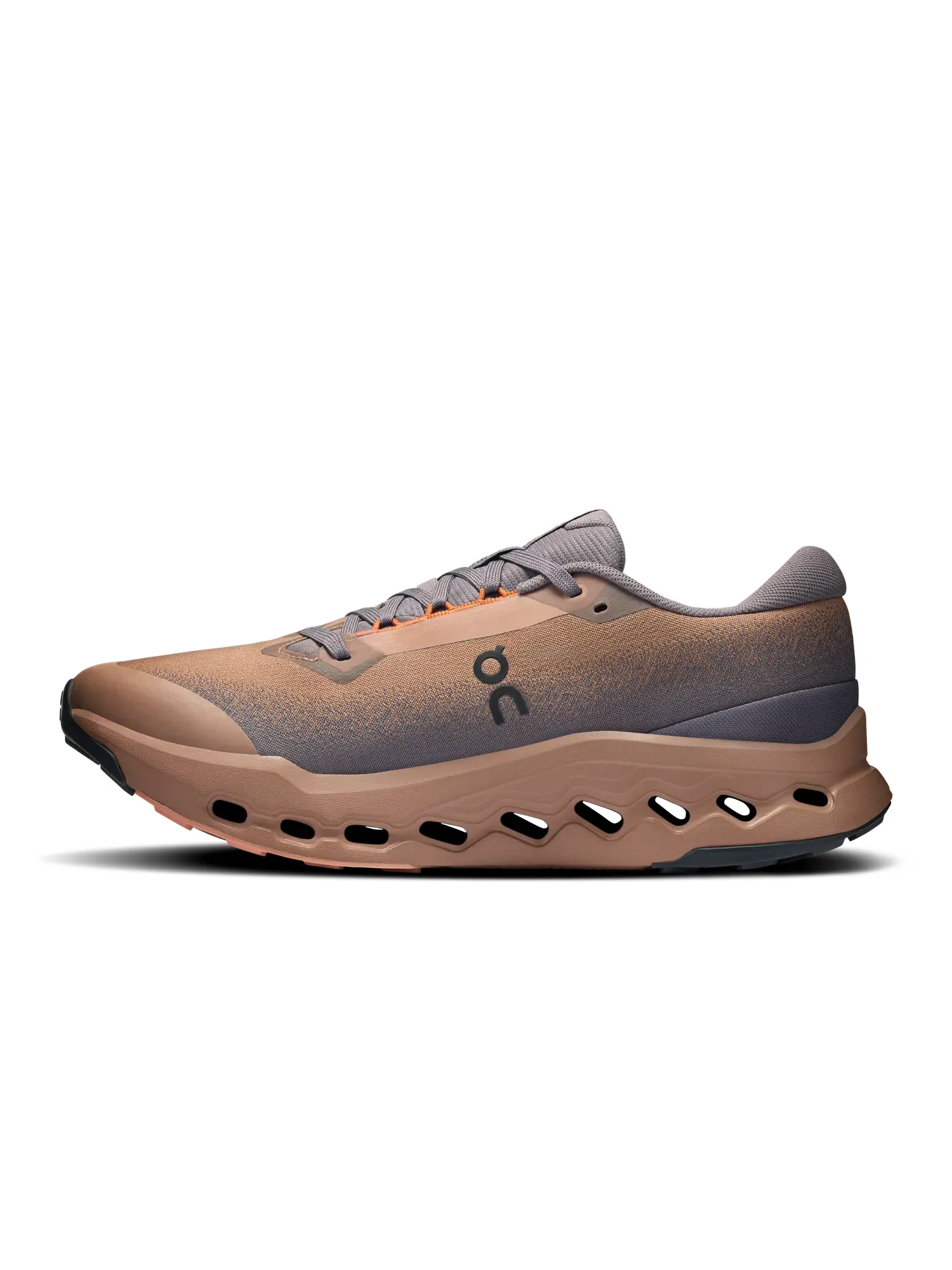 Мужские кроссовки для трейлраннинга водонепроницаемые Cloudsurfer Trail 2 Waterproof On, Portobello Pebble