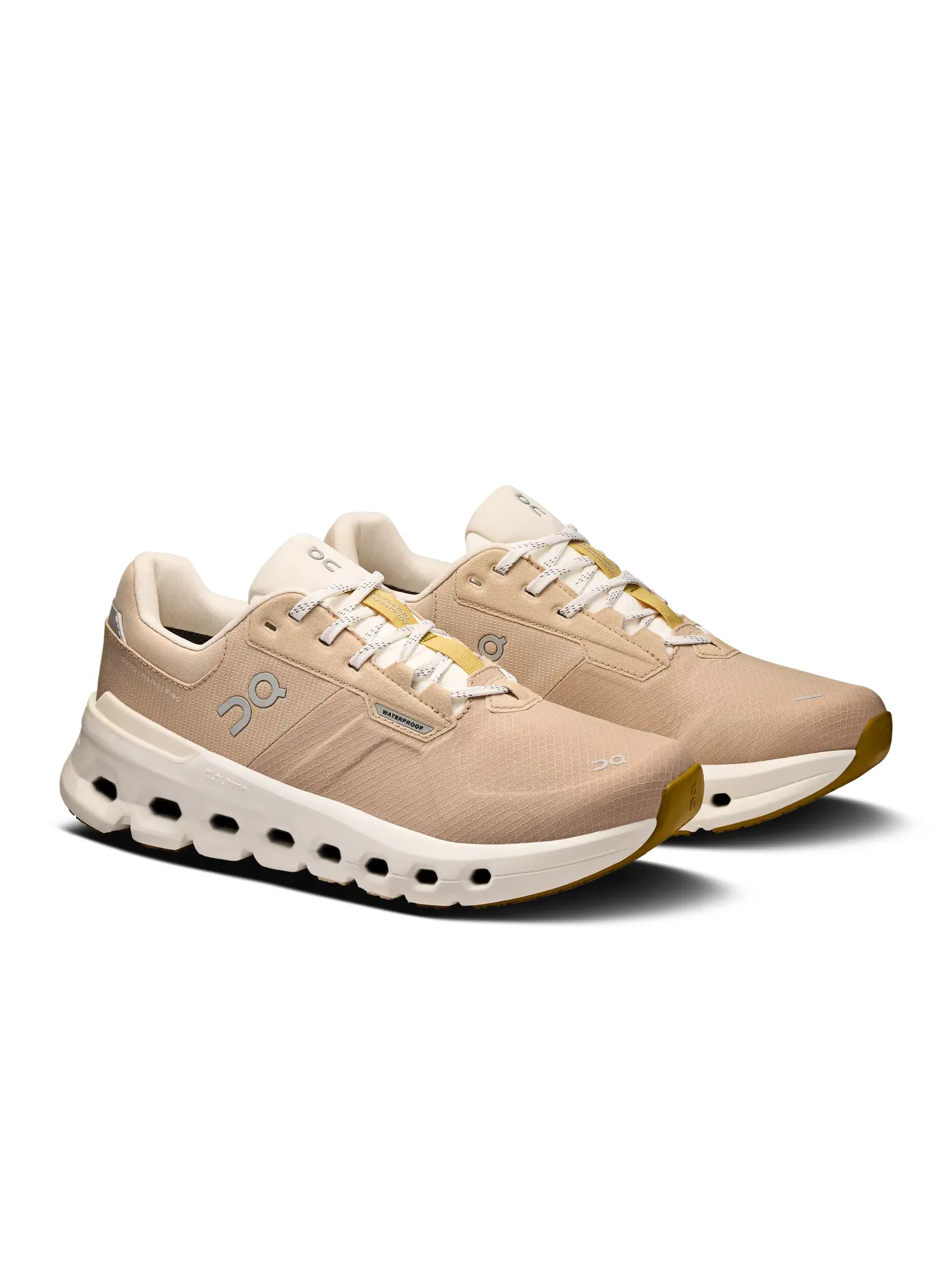 Женские кроссовки для бега с мембраной Cloudrunner 2 Waterproof On — изображение 6 из 6, песочный