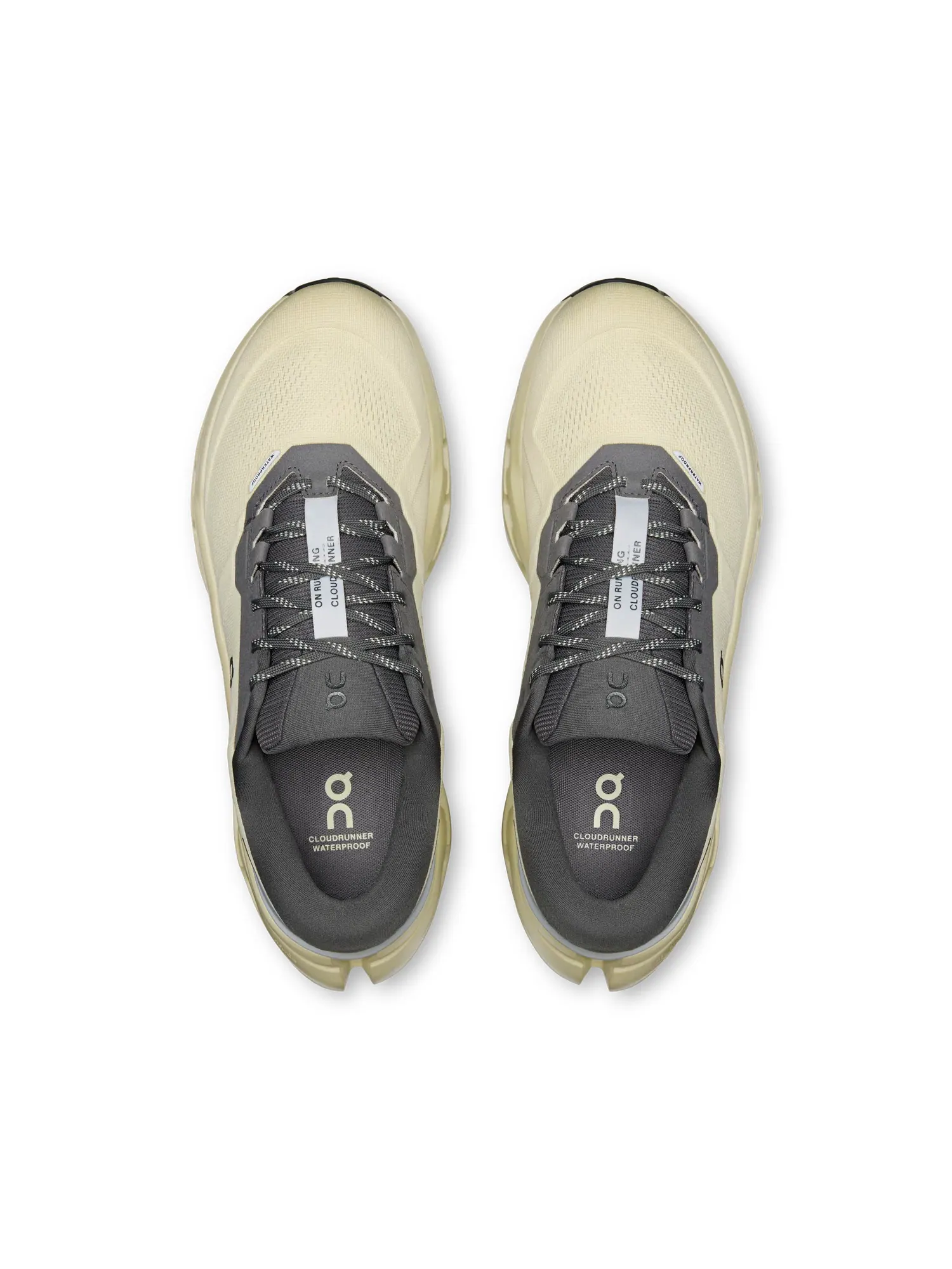 Мужские кроссовки для бега с мембраной Cloudrunner 3 Waterproof On, Pollen Haze — изображение 2 из 6, пыльный беж