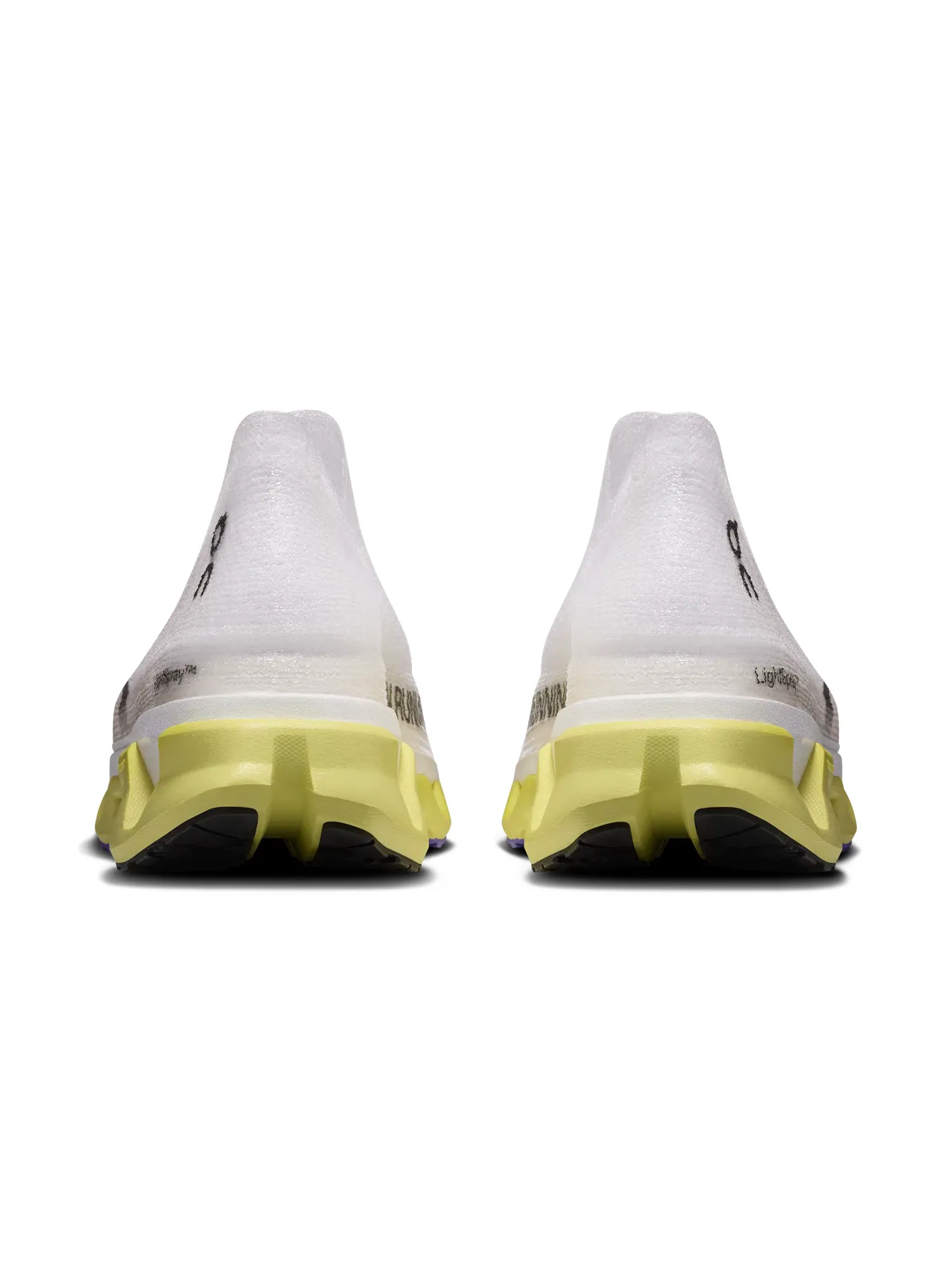Мужские кроссовки для бега по шоссе с системой амортизации LightSpray Cloudmonster 3 Hyper On, Limelight Bloom, желтый