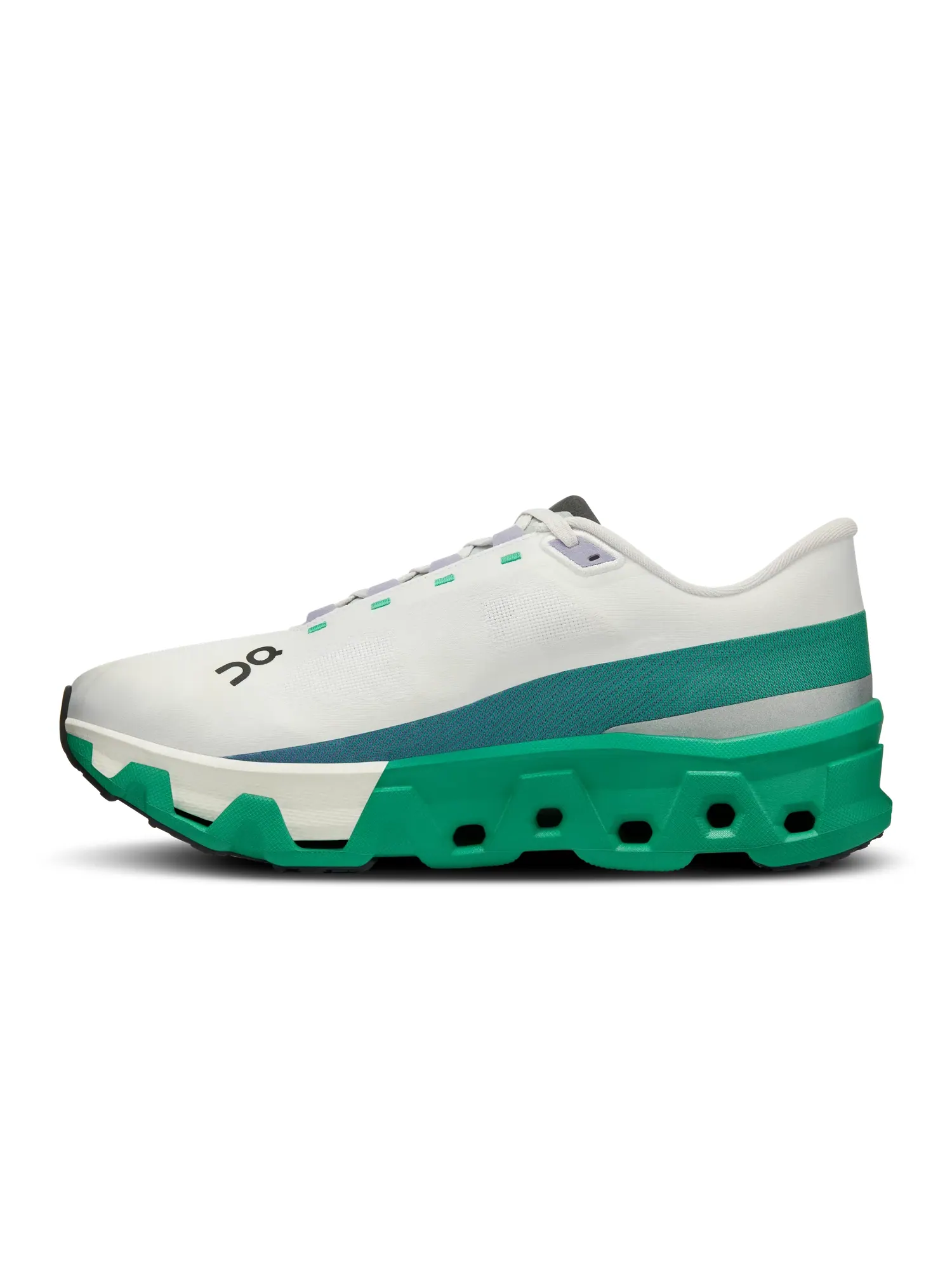Мужские кроссовки для бега с максимальной амортизацией Cloudmonster Hyper On, Undyed Mint — изображение 4 из 6, бледно-мятный