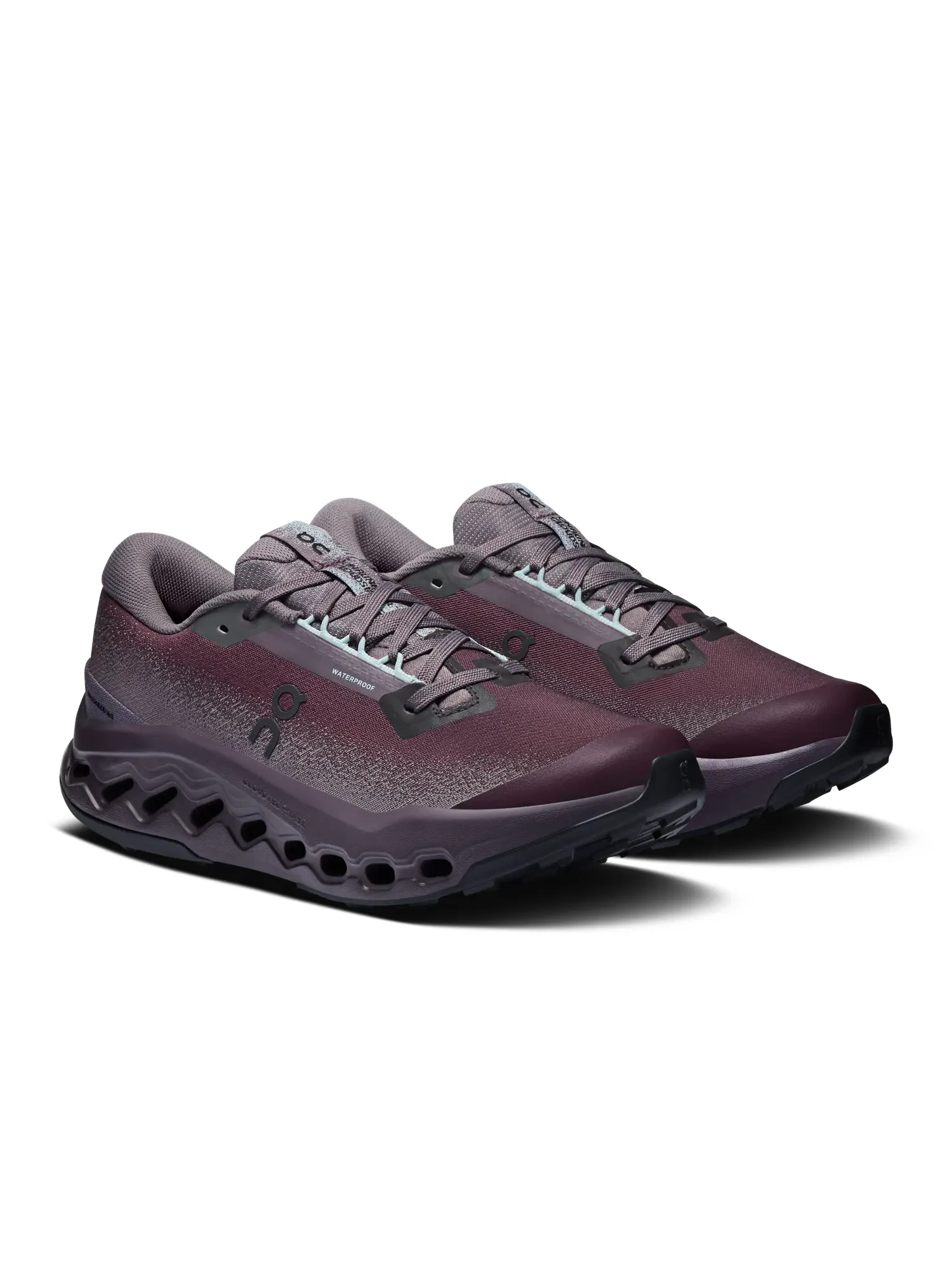Женские кроссовки для трейлраннинга водостойкие Cloudsurfer Trail 2 Waterproof On, Urchin Pebble — изображение 6 из 6