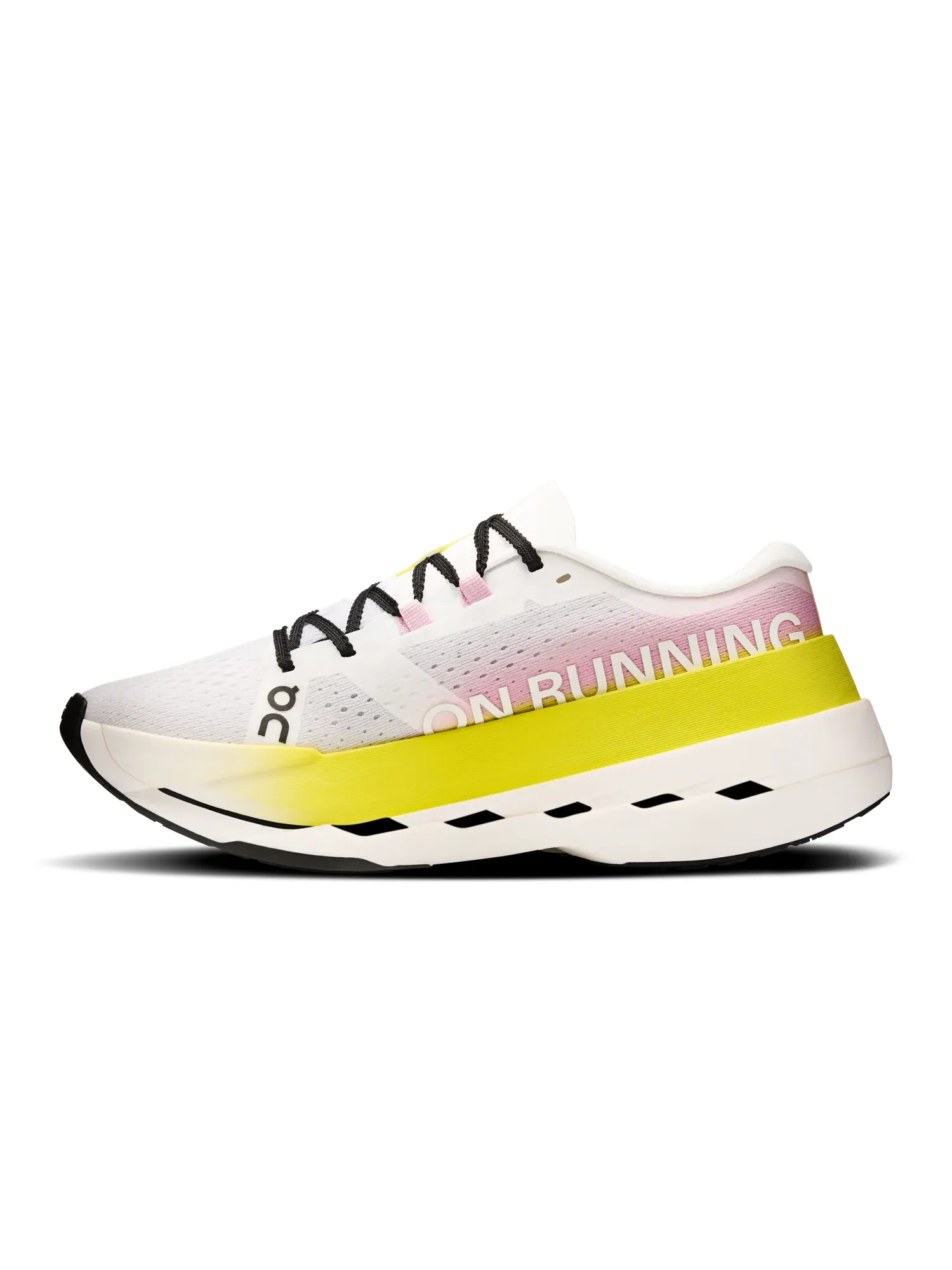Женские кроссовки для бега с амортизацией Cloudboom Max On, Lime Raspberry — изображение 4 из 6, ярко-зеленый