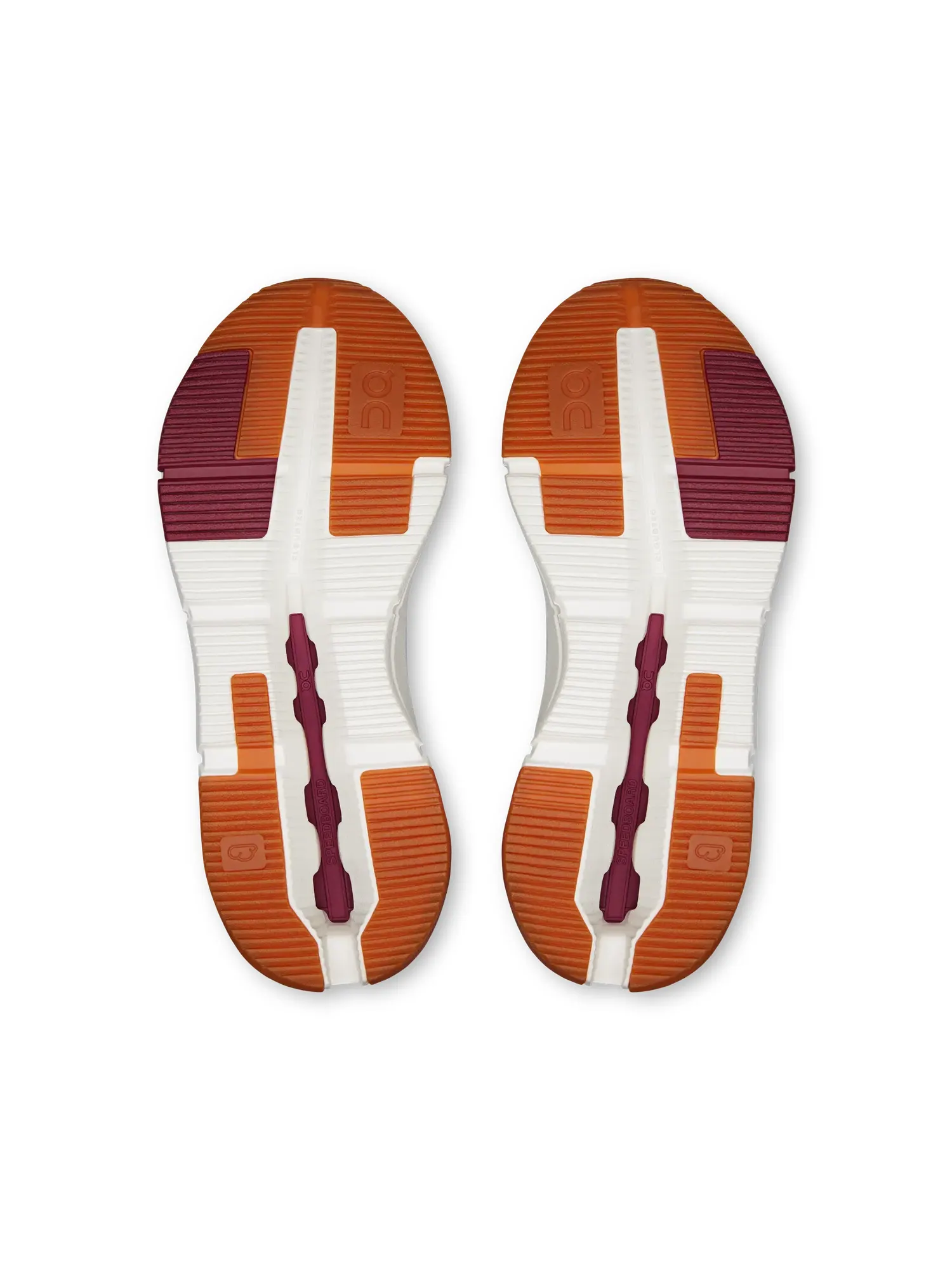 Женские кроссовки с амортизацией Cloudnova 2 On, Heather/Sienna — изображение 3 из 6, пыльно-коричневый