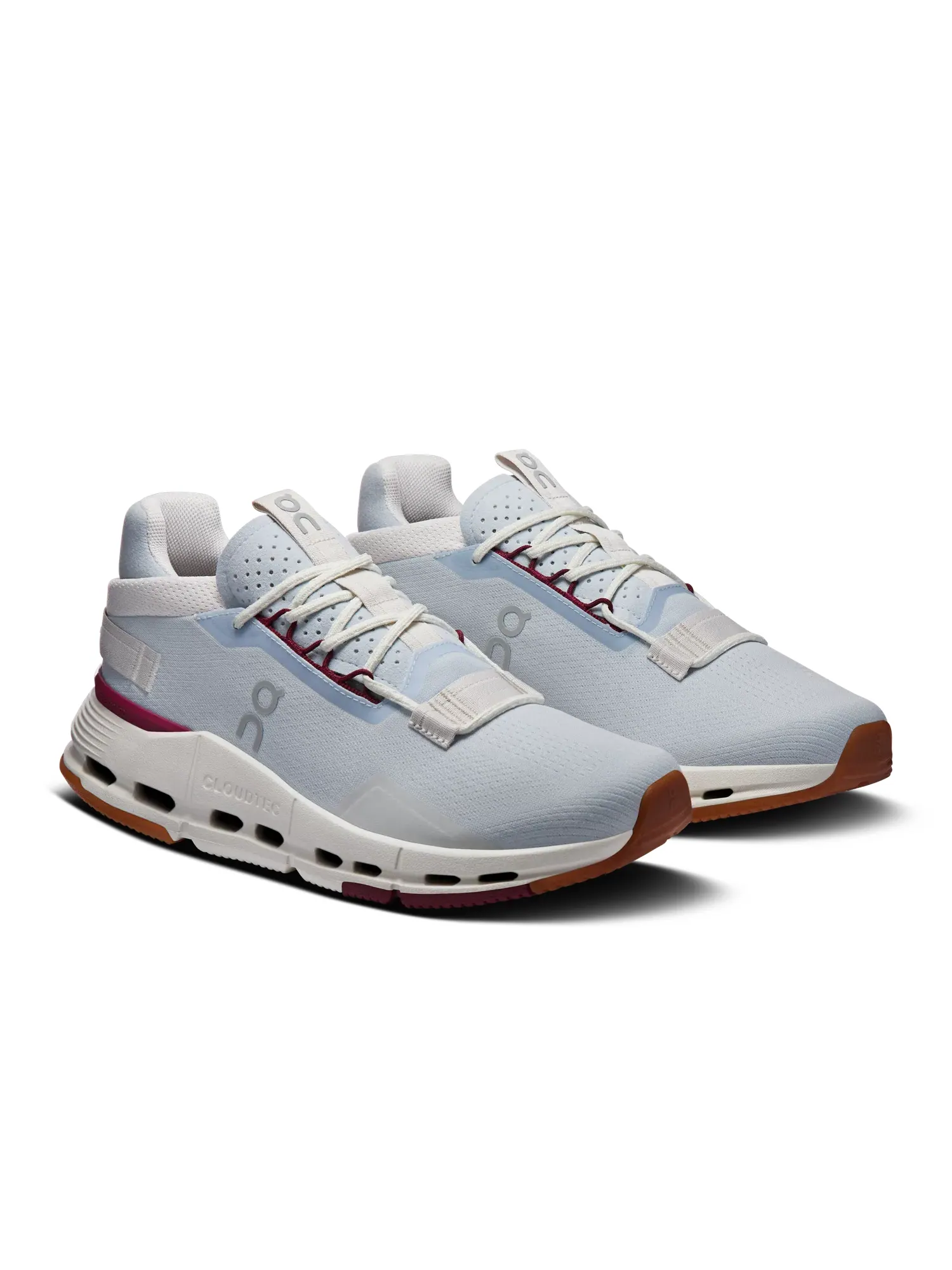 Женские кроссовки с амортизацией Cloudnova 2 On, Heather/Sienna — изображение 6 из 6, пыльно-коричневый