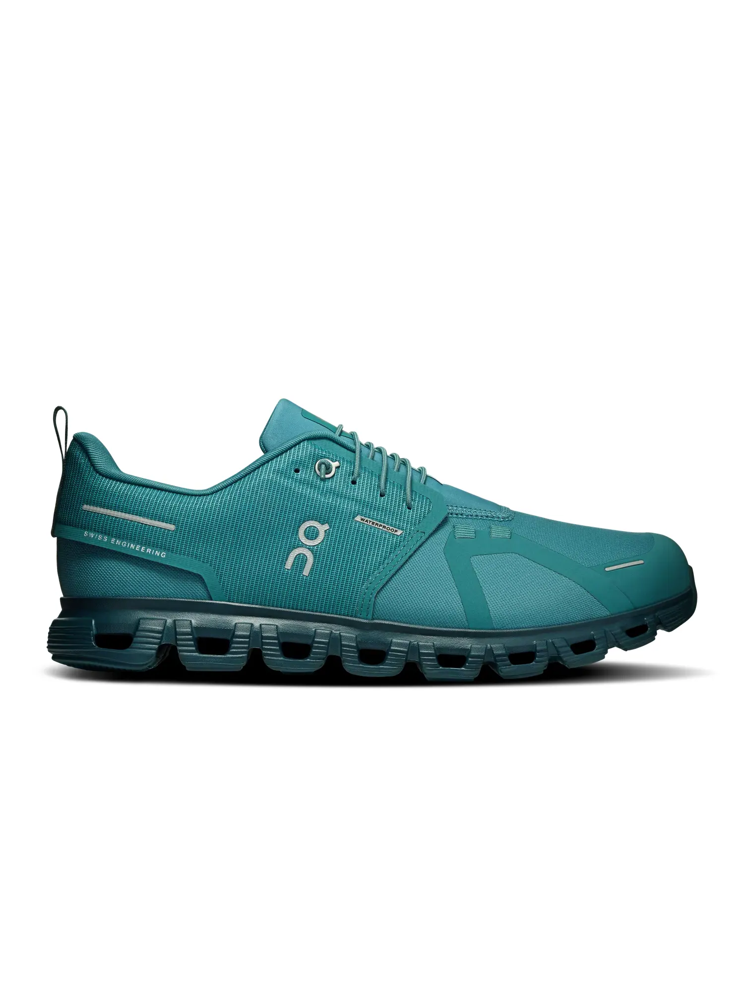 Мужские кроссовки водонепроницаемые Cloud 6 Waterproof On, Storm/Larch — изображение 1 из 6, синий