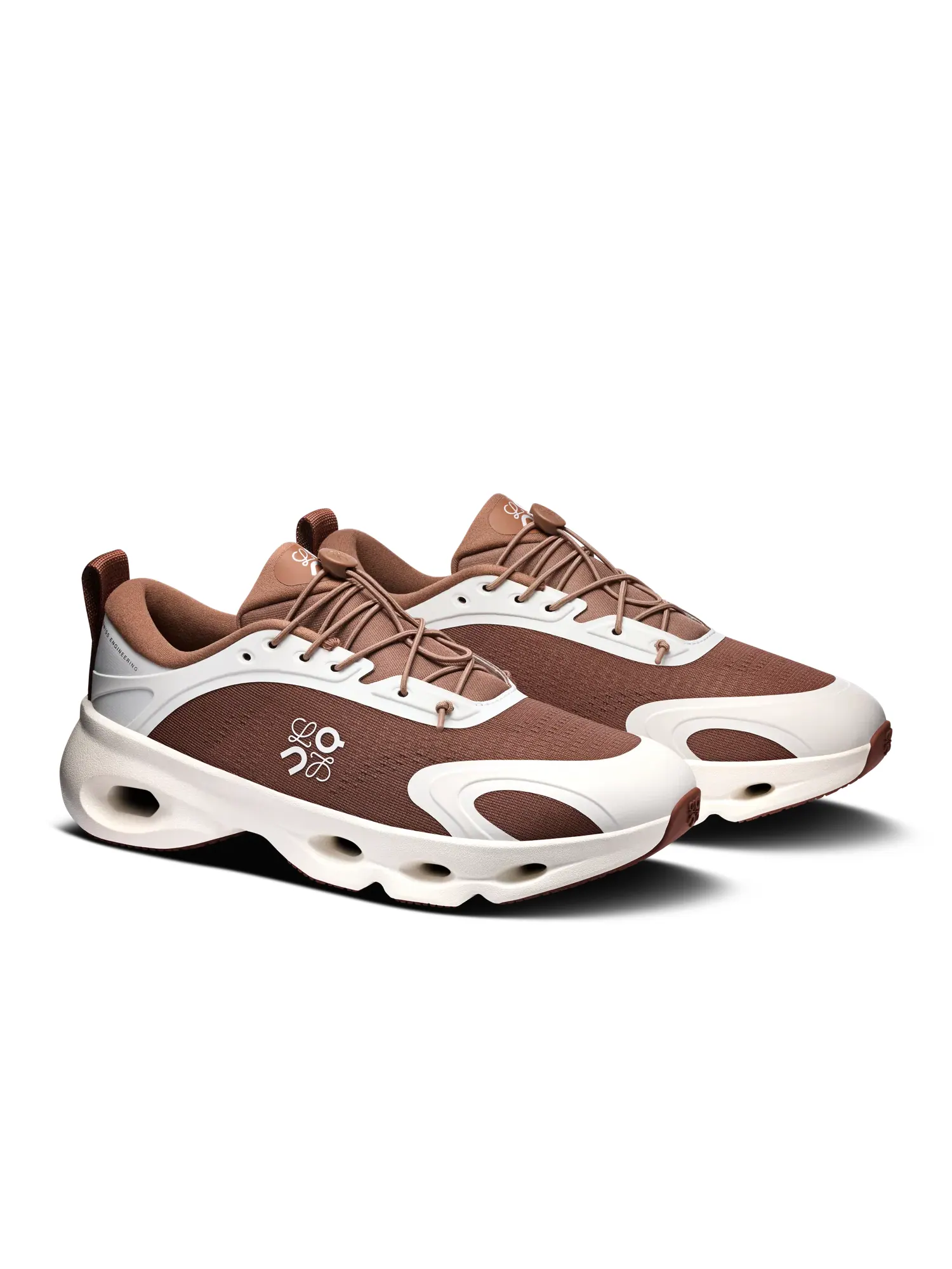 Женские кроссовки с амортизацией Cloudsolo LOEWE On, Taupe Eggshell — изображение 6 из 6, серо-бежевый