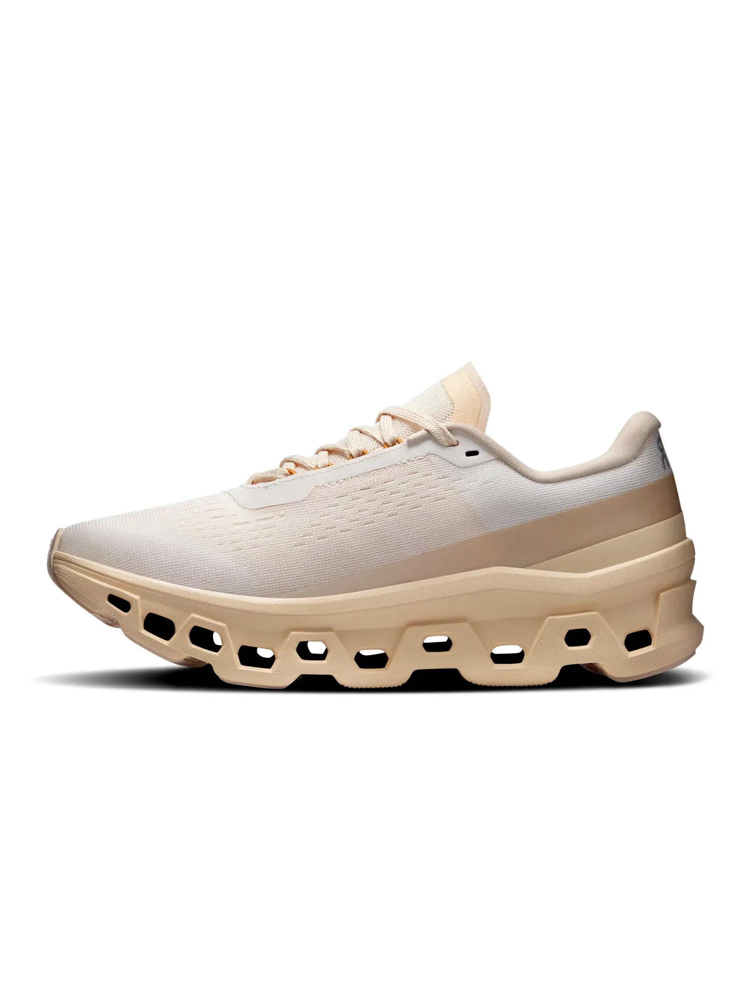 Женские кроссовки с амортизацией CloudTec Cloudmonster 1 On, Dew/Blonde — изображение 4 из 6, бледно-голубой