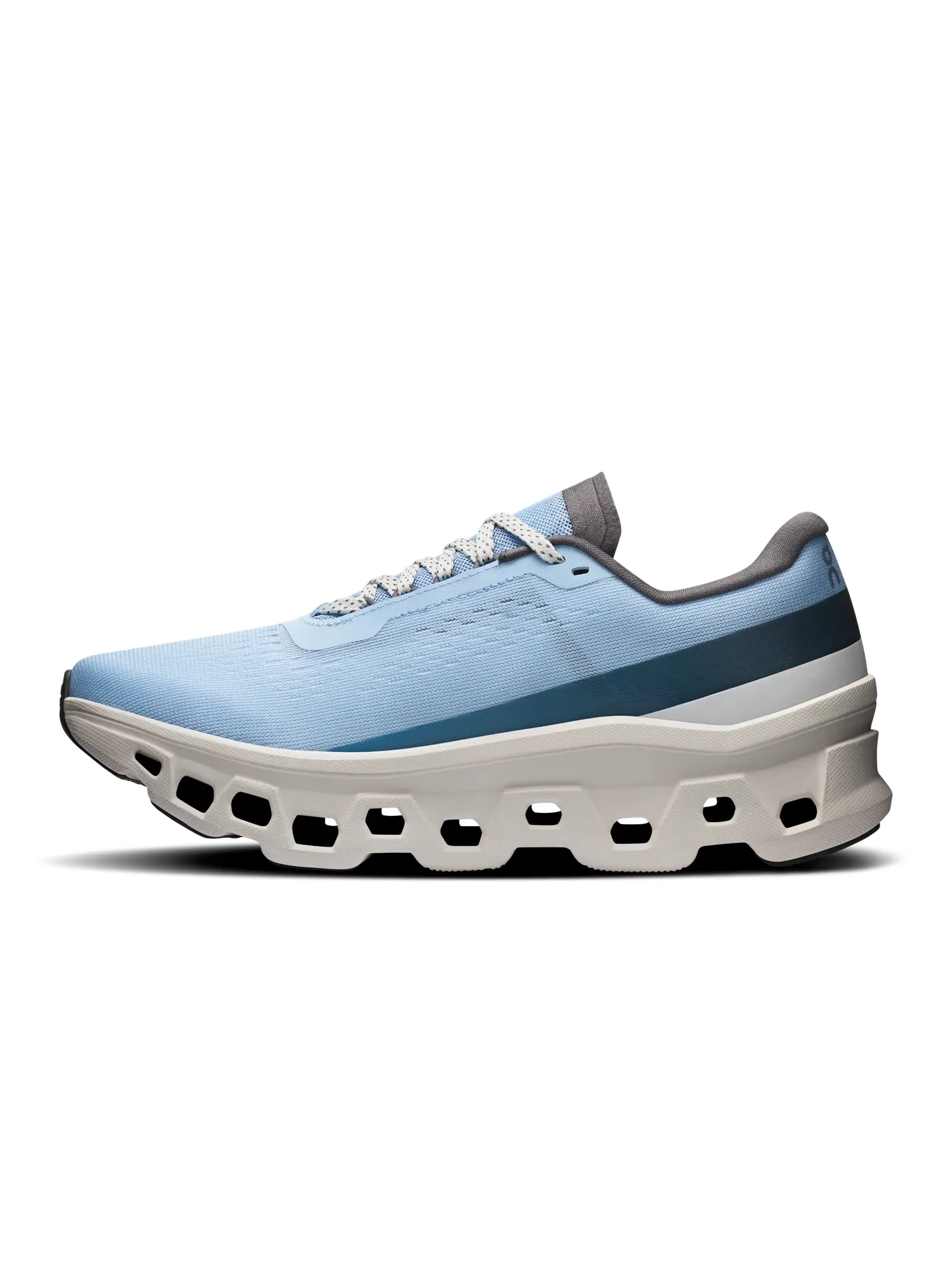 Женские кроссовки с амортизацией Cloudmonster 1 On, Cerulean Ice — изображение 4 из 6, небесно-голубой