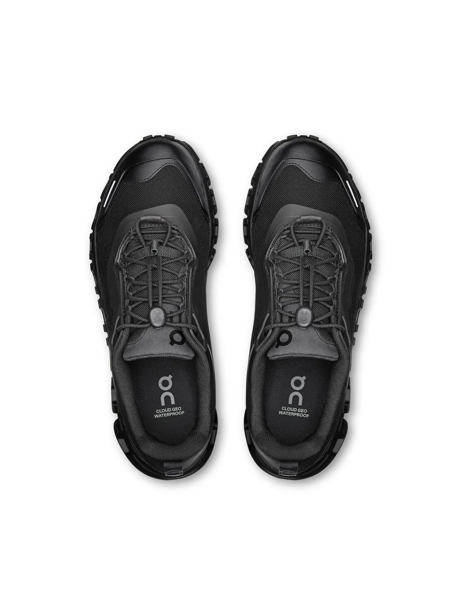 Женские кроссовки водонепроницаемые Cloud 6 Geo Waterproof On — изображение 2 из 6, черный