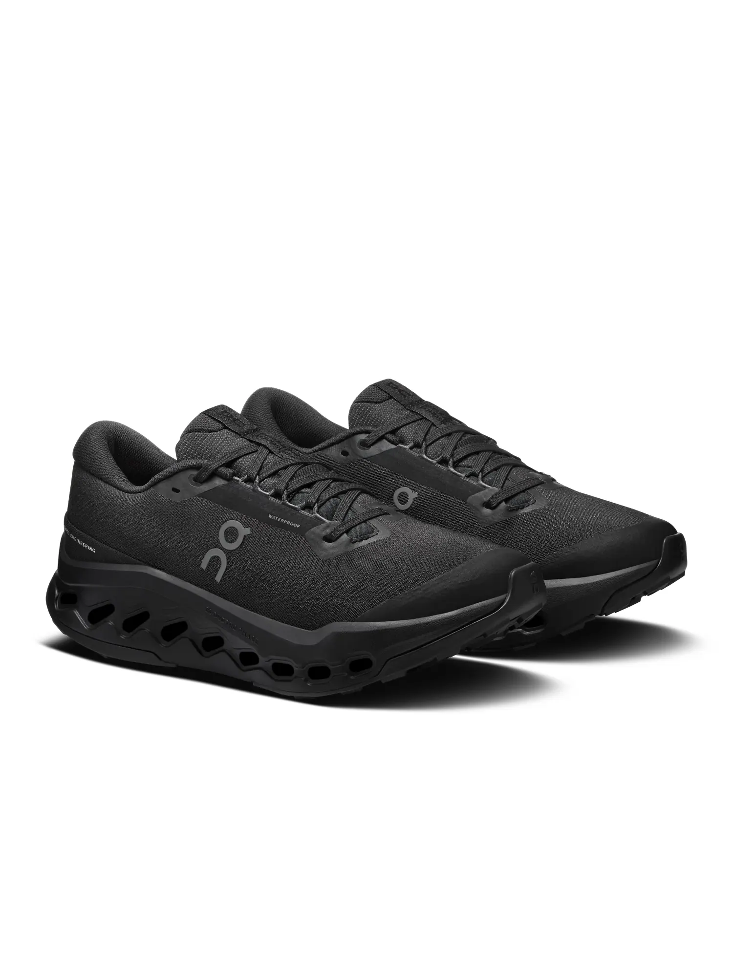 Женские кроссовки для трейлраннинга водостойкие с амортизацией Cloudsurfer Trail 2 Waterproof On — изображение 6 из 6, черный