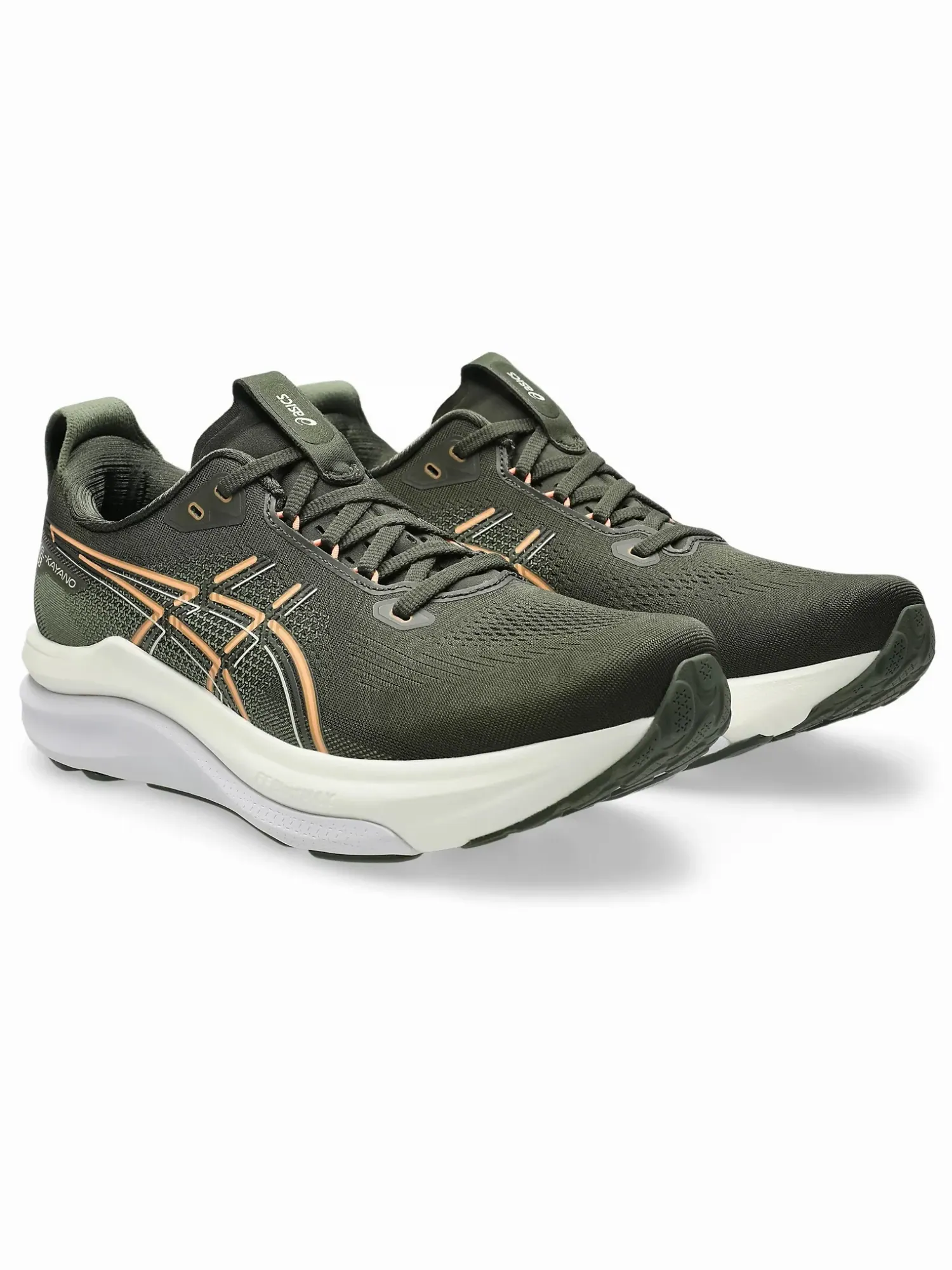Кроссовки для бега Asics Gel-Kayano 33 — изображение 4 из 8, винтажный хаки/яркий