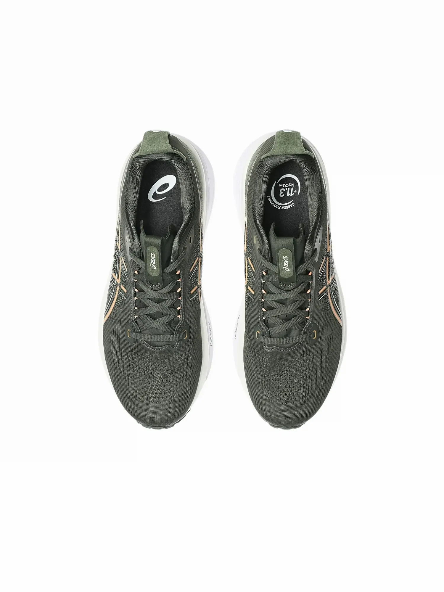 Кроссовки для бега Asics Gel-Kayano 33 — изображение 6 из 8, винтажный хаки/яркий