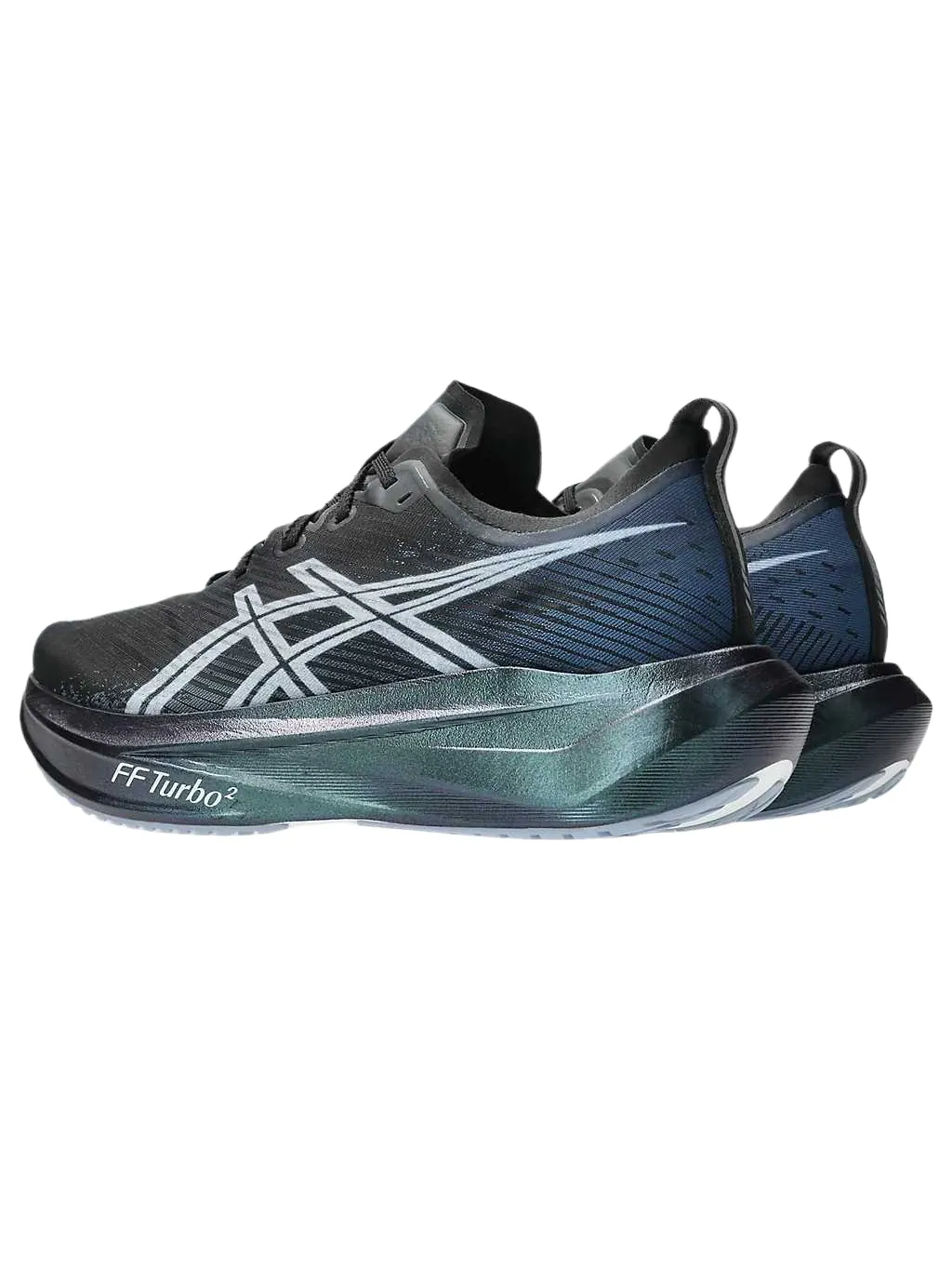 Кроссовки для бега Asics Megablast Unisex — изображение 5 из 7, черный/белый