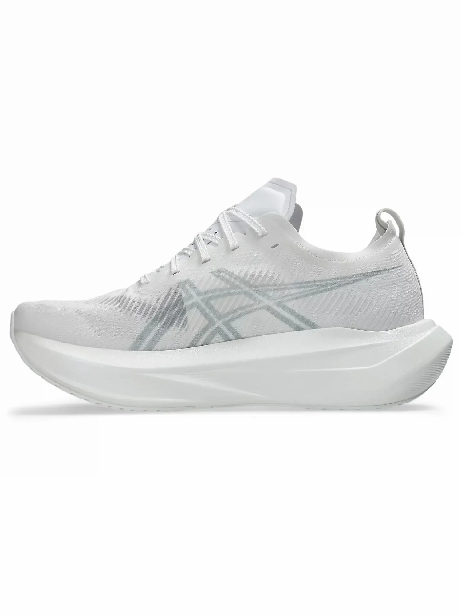 Кроссовки для бега Asics Megablast Unisex — изображение 2 из 7, белый/серый