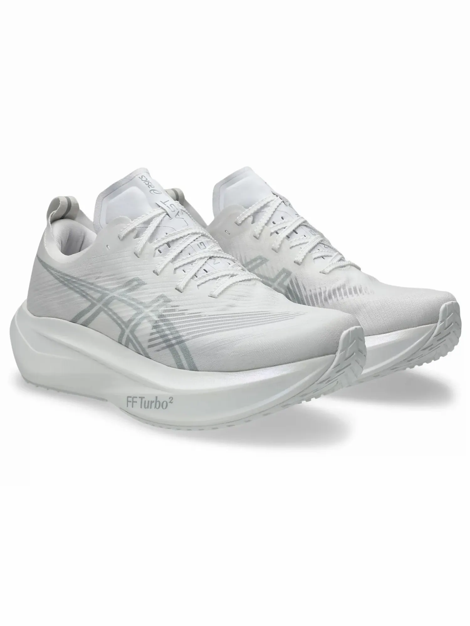 Кроссовки для бега Asics Megablast Unisex — изображение 3 из 7, белый/серый