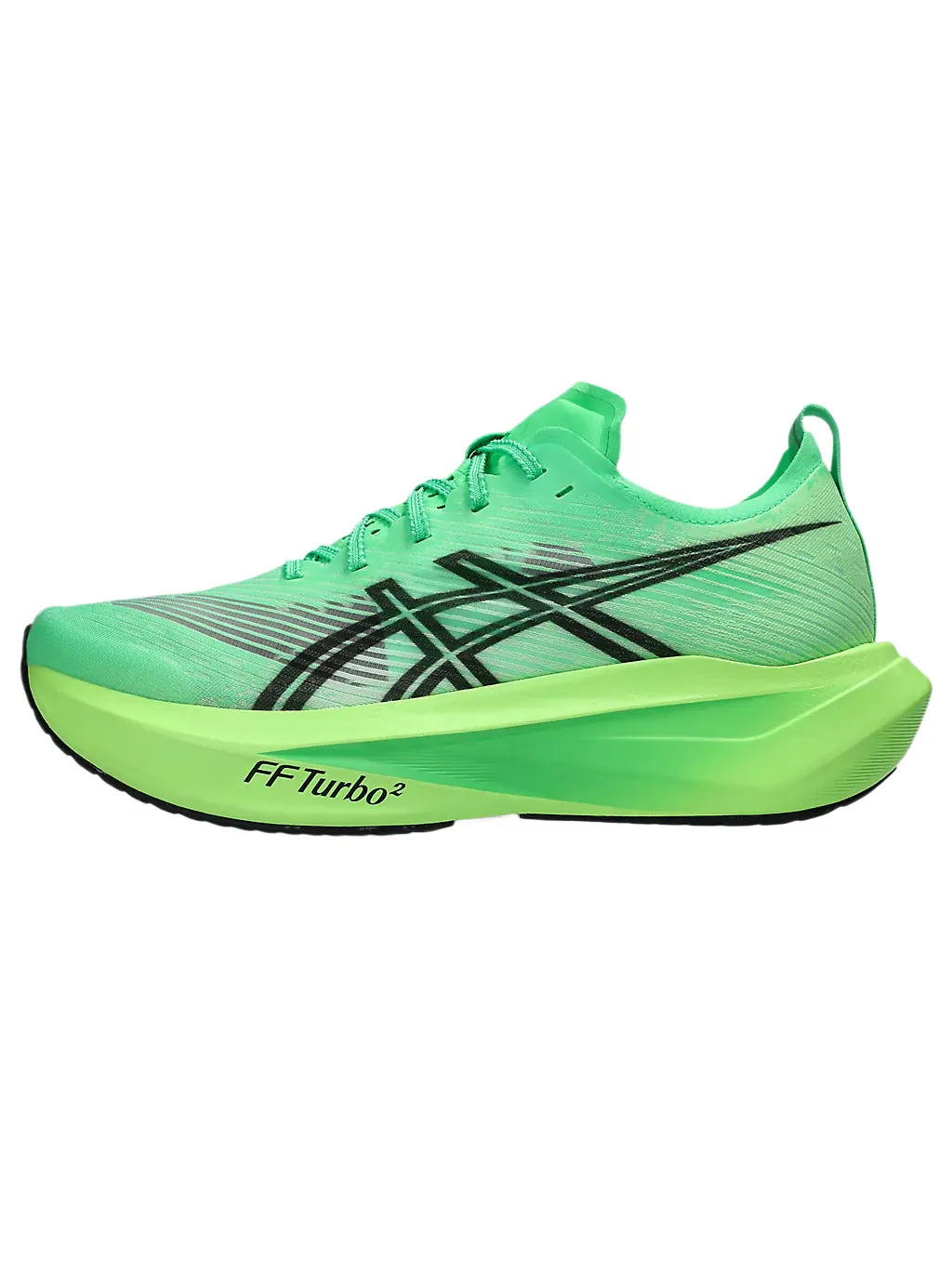 Кроссовки для бега Asics Megablast Unisex — изображение 1 из 5, зеленый/черный