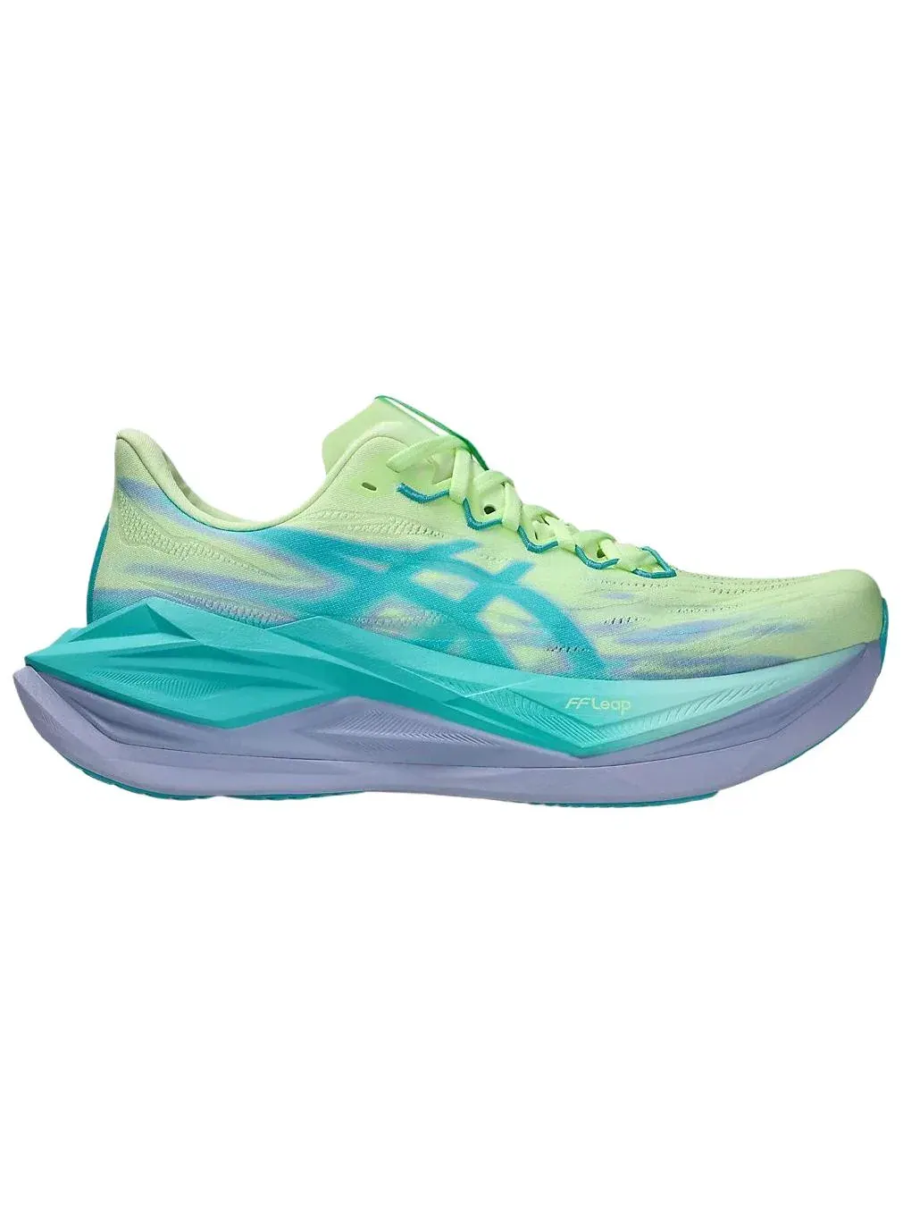 Кроссовки для бега Asics Superblast 3 унисекс — изображение 3 из 7, желтый/голубой