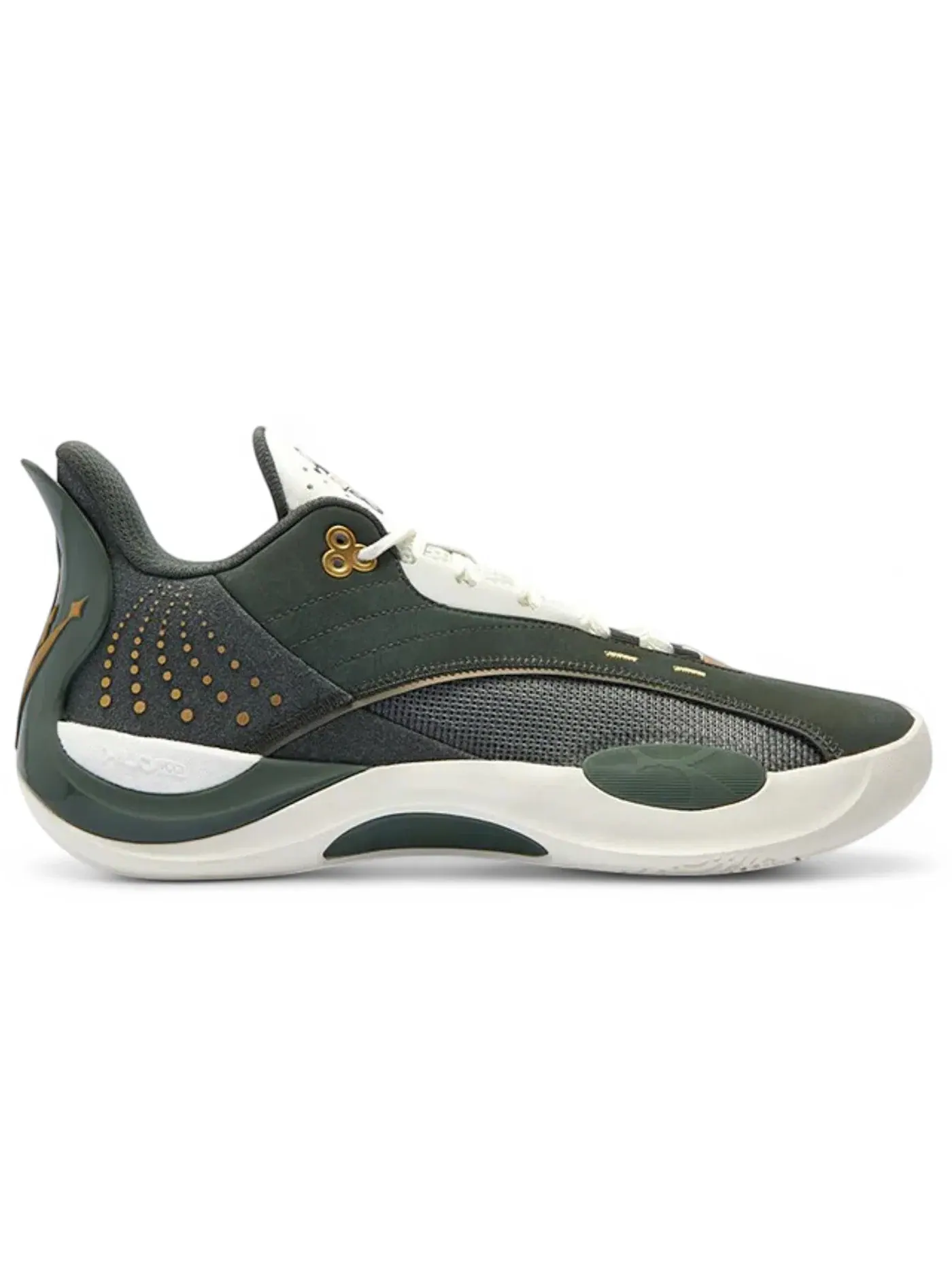Мужские кроссовки для бега Team Joker 1 361 Degrees — изображение 1 из 1, зеленый/белый/золотистый